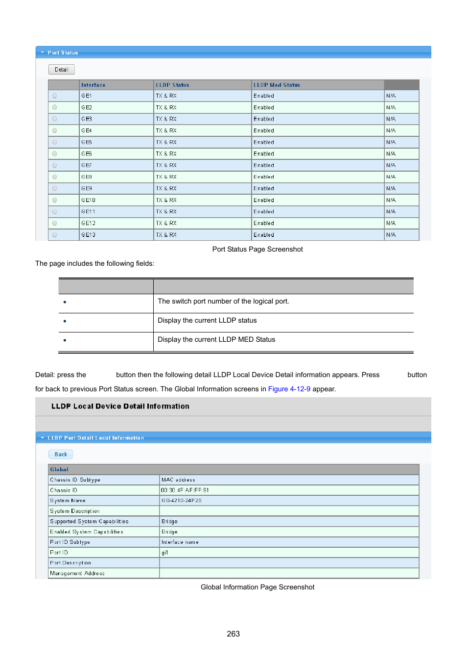 PLANET GS-4210-24P2S User Manual | Page 263 / 346