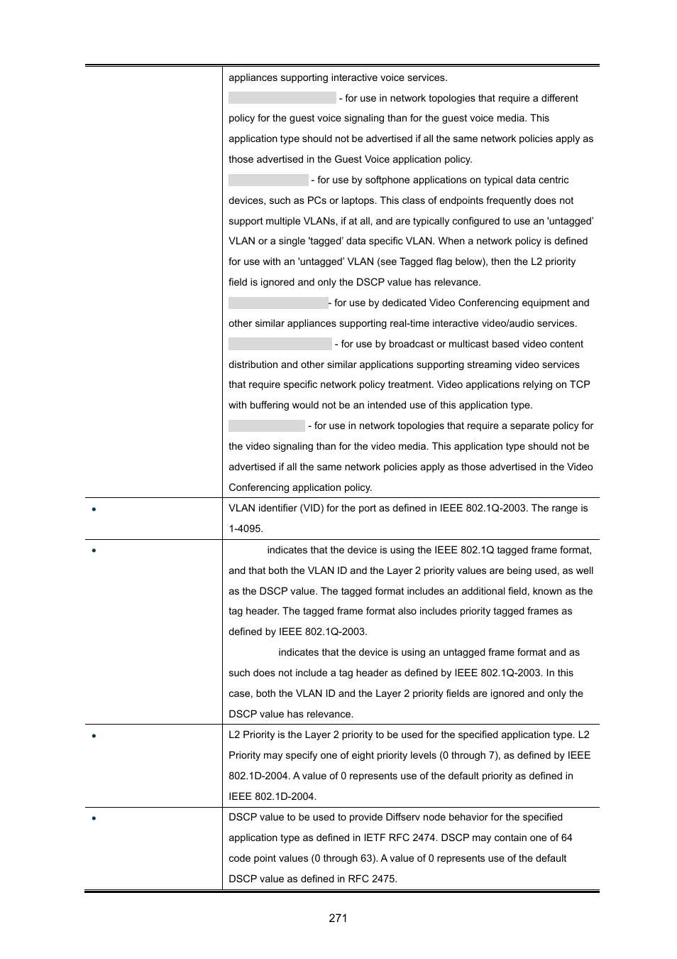 PLANET GS-4210-24P2S User Manual | Page 271 / 346