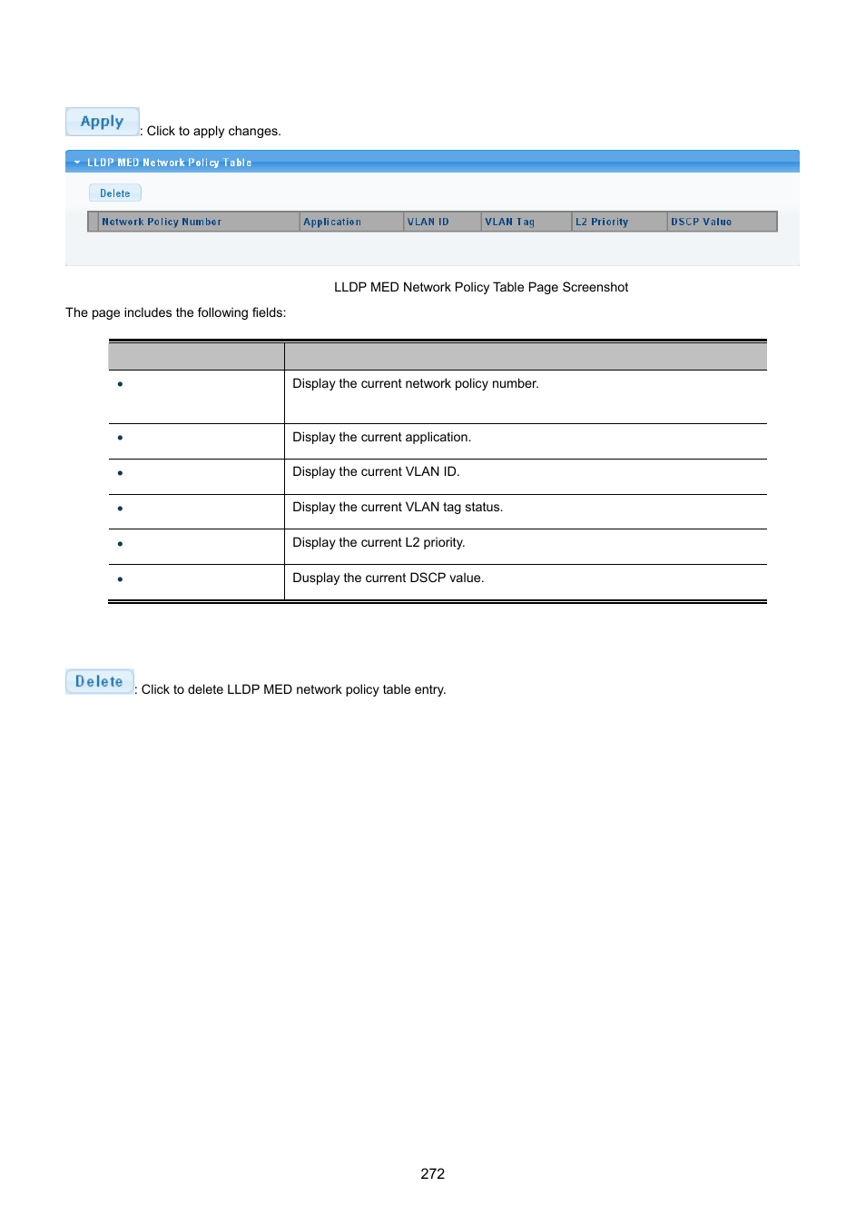 PLANET GS-4210-24P2S User Manual | Page 272 / 346