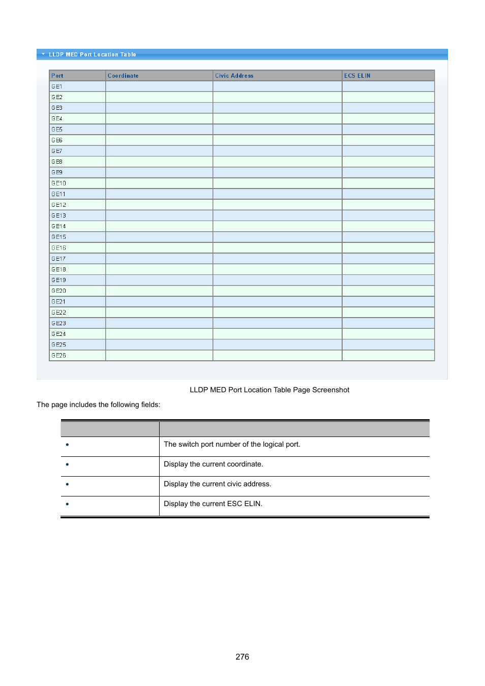 PLANET GS-4210-24P2S User Manual | Page 276 / 346