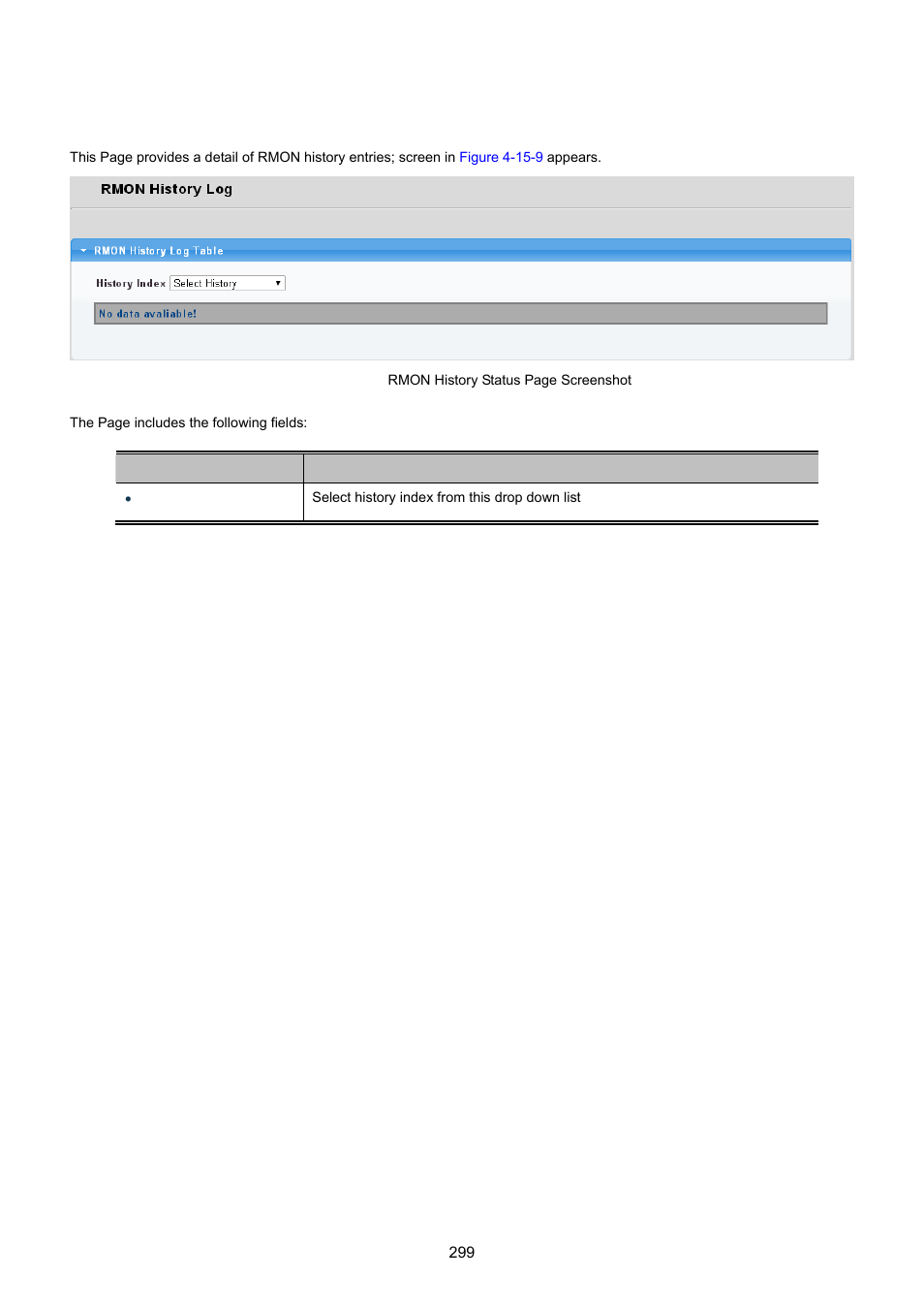 6 rmon history log | PLANET GS-4210-24P2S User Manual | Page 299 / 346