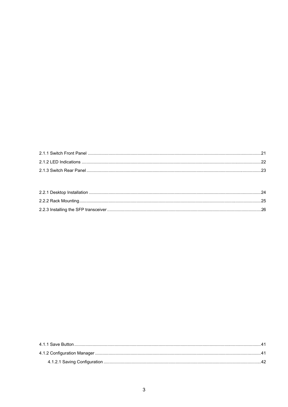 PLANET GS-4210-24P2S User Manual | Page 3 / 346