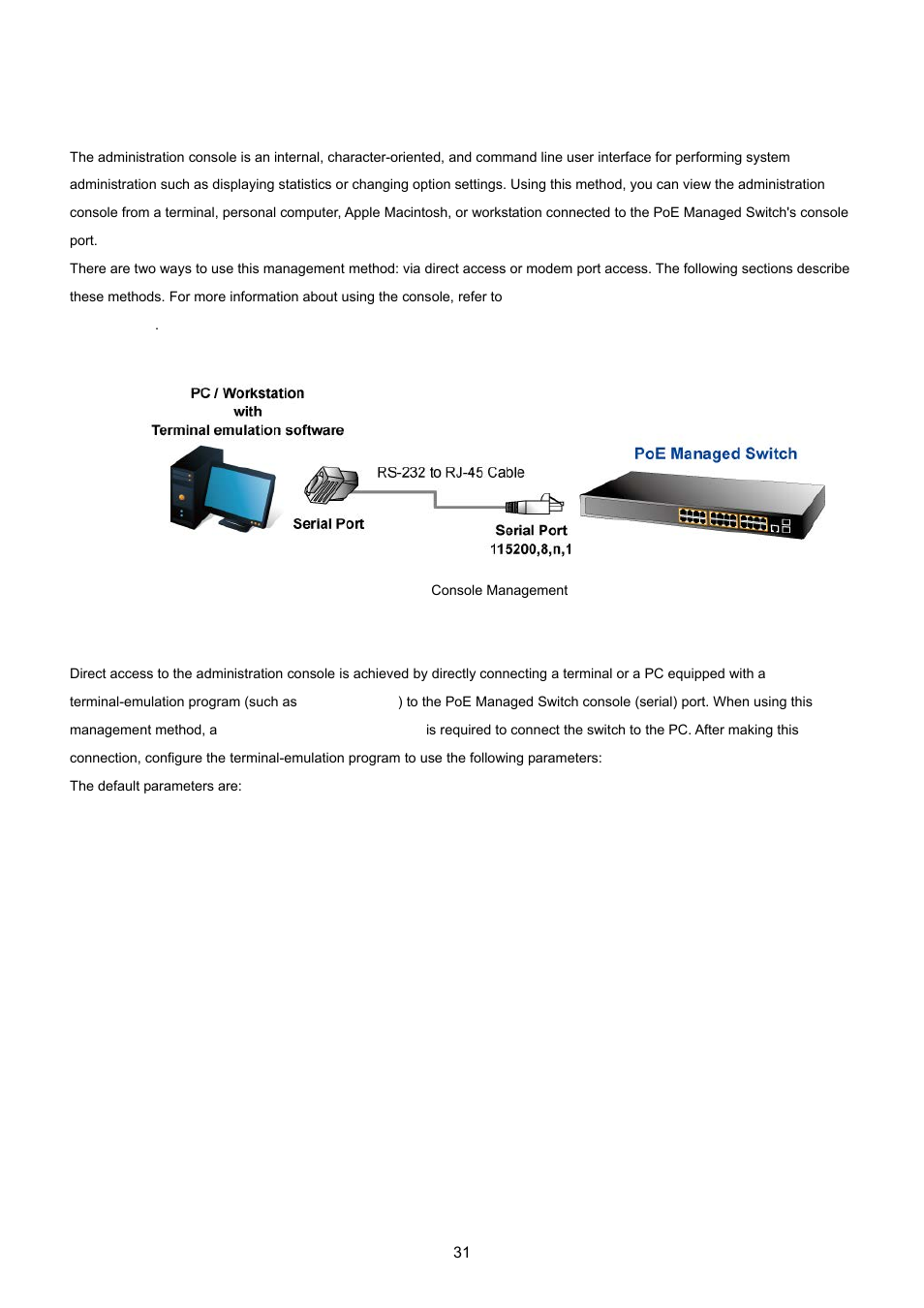 3 administration console | PLANET GS-4210-24P2S User Manual | Page 31 / 346