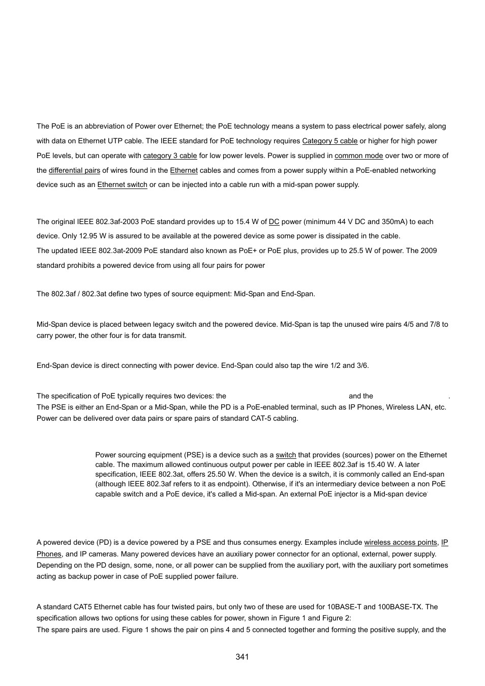 Power over ethernet overview, What is poe | PLANET GS-4210-24P2S User Manual | Page 341 / 346