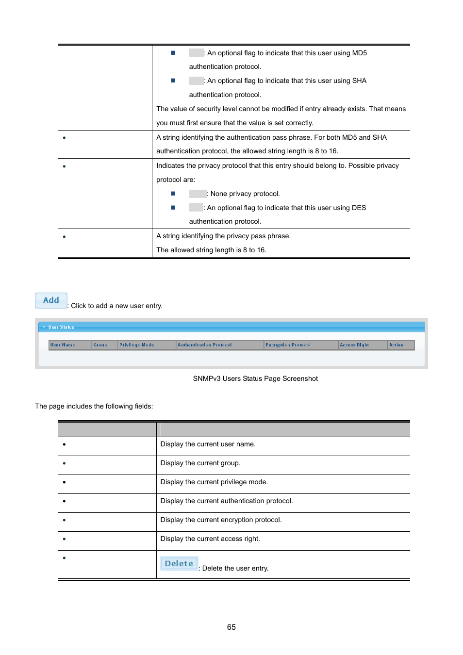 PLANET GS-4210-24P2S User Manual | Page 65 / 346