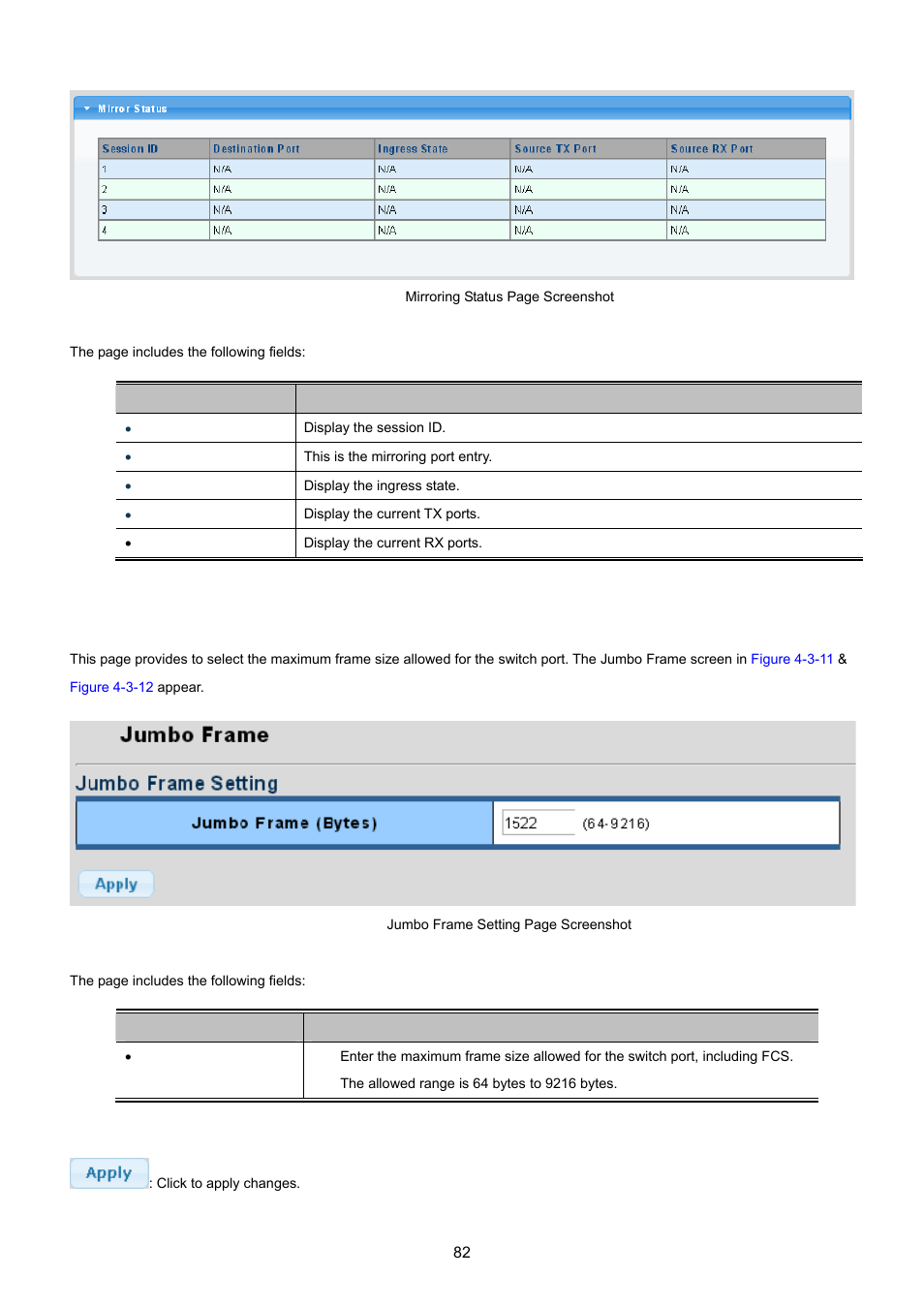 5 jumbo frame | PLANET GS-4210-24P2S User Manual | Page 82 / 346