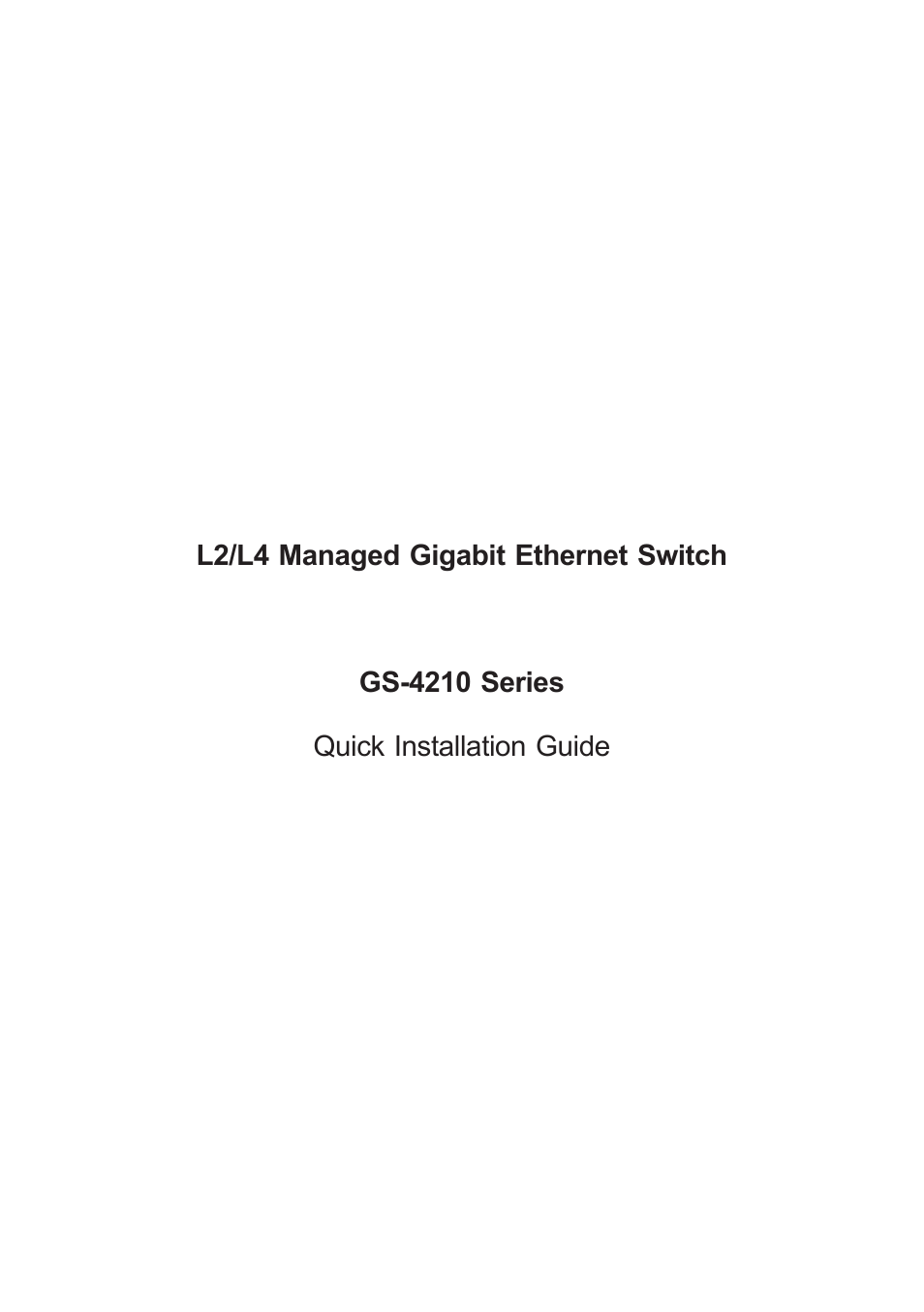 PLANET GS-4210-24P4C User Manual | 16 pages