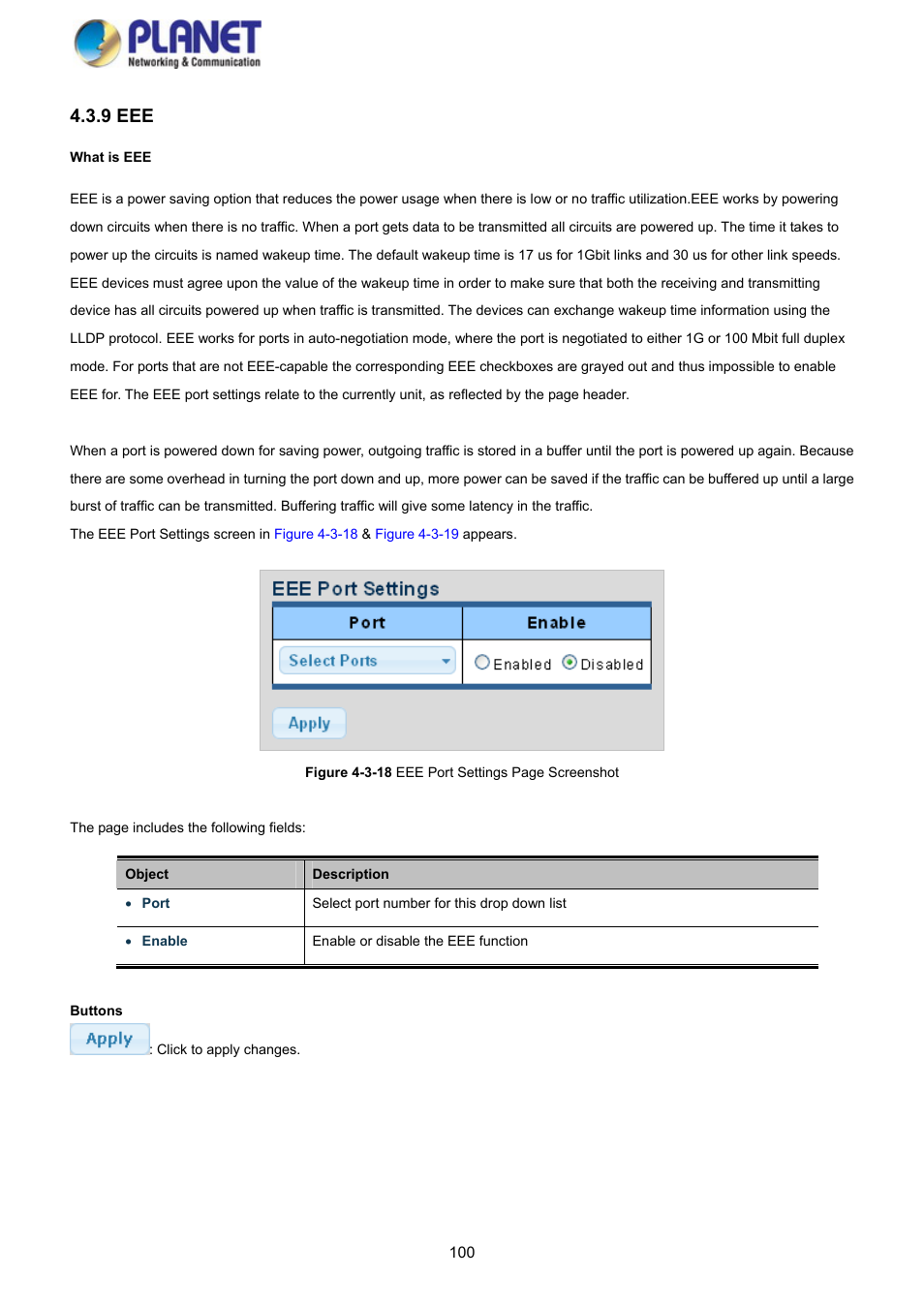 9 eee | PLANET GS-4210-8P2S User Manual | Page 100 / 353