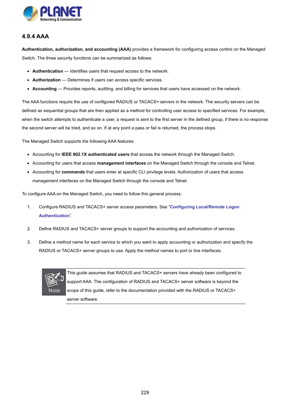 4 aaa | PLANET GS-4210-8P2S User Manual | Page 229 / 353