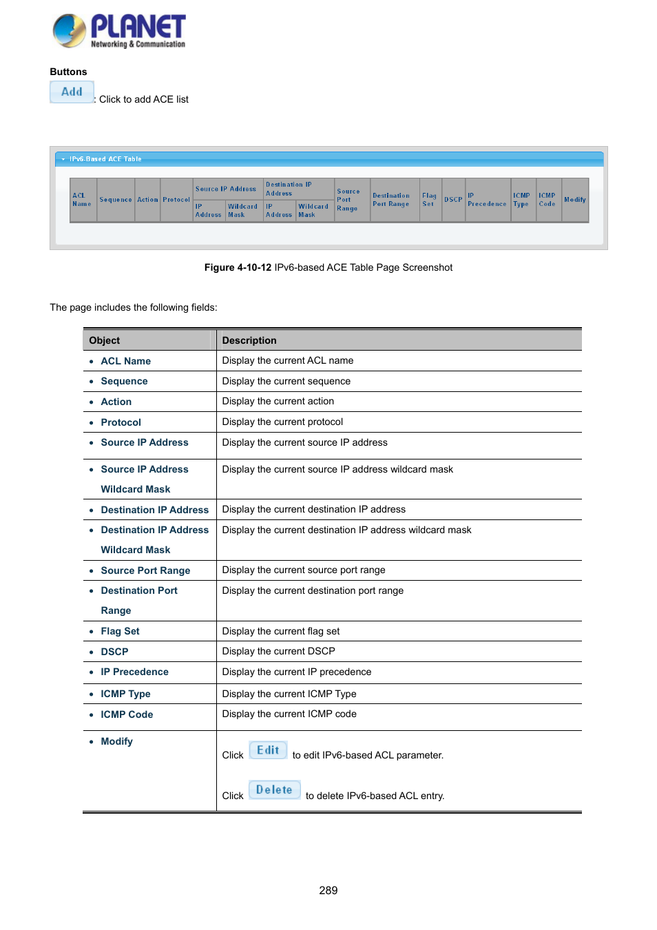 PLANET GS-4210-8P2S User Manual | Page 289 / 353
