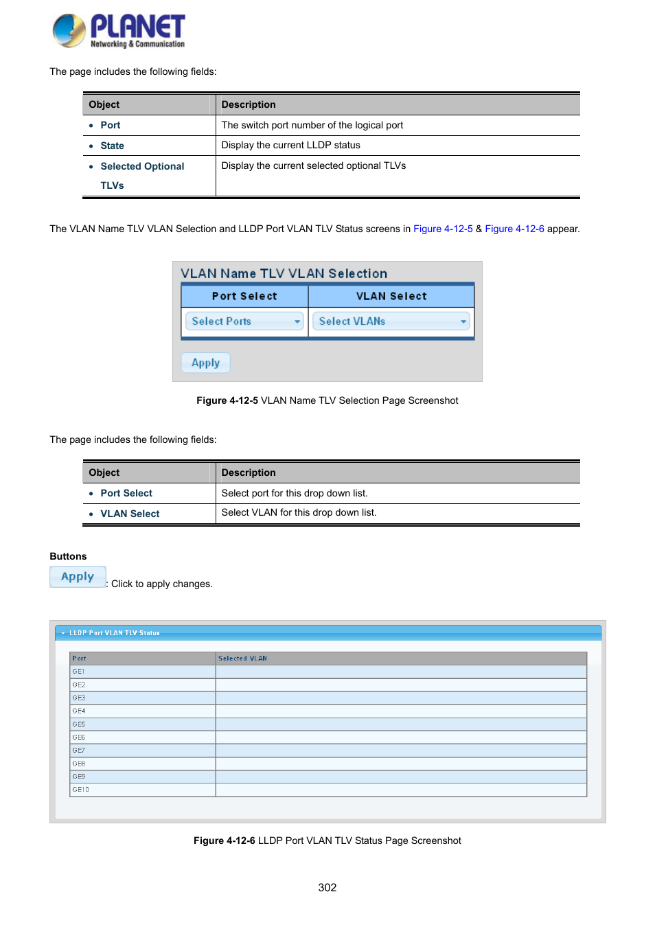 PLANET GS-4210-8P2S User Manual | Page 302 / 353