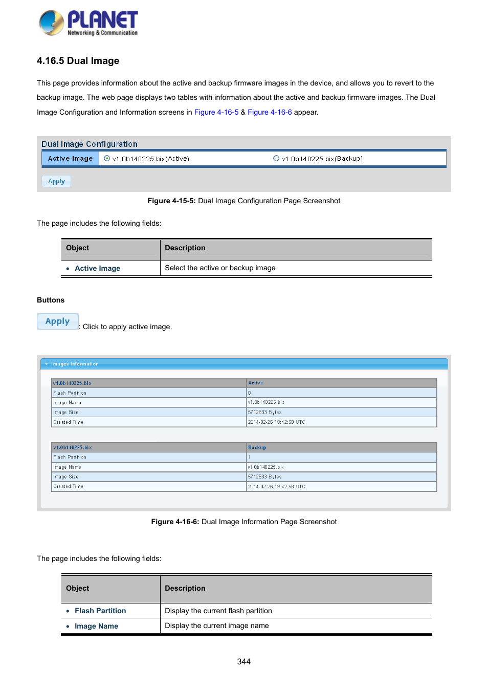 5 dual image | PLANET GS-4210-8P2S User Manual | Page 344 / 353