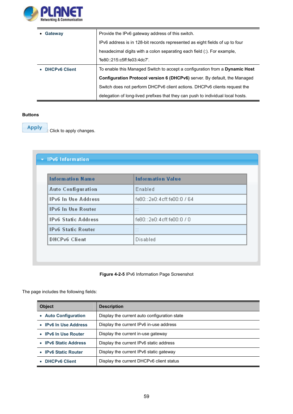 PLANET GS-4210-8P2S User Manual | Page 59 / 353