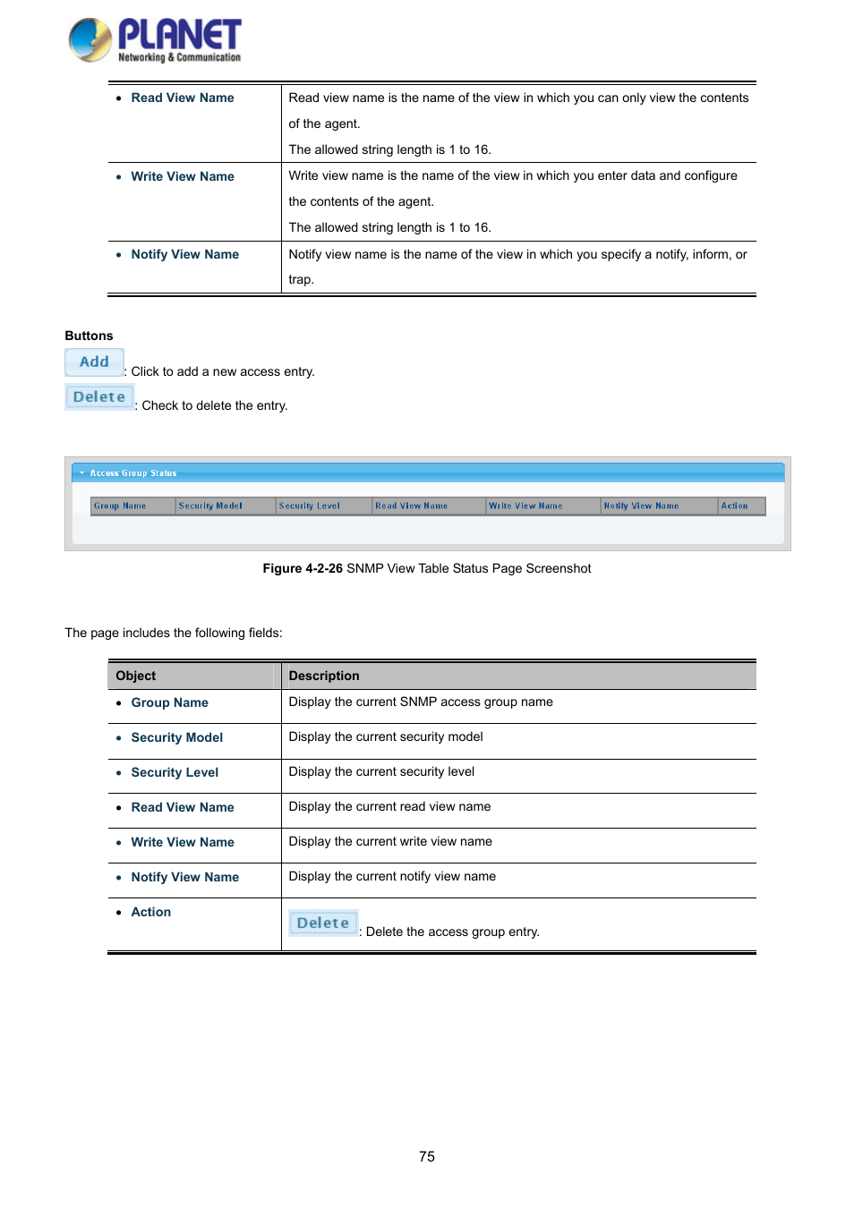 PLANET GS-4210-8P2S User Manual | Page 75 / 353