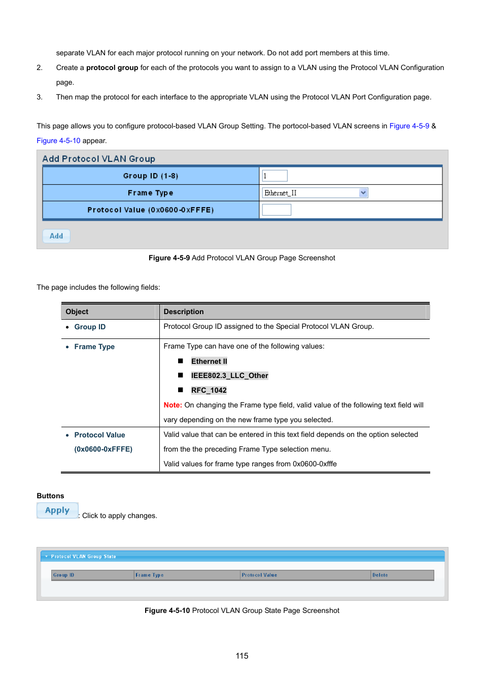 PLANET GS-4210-8P2T2S User Manual | Page 115 / 331