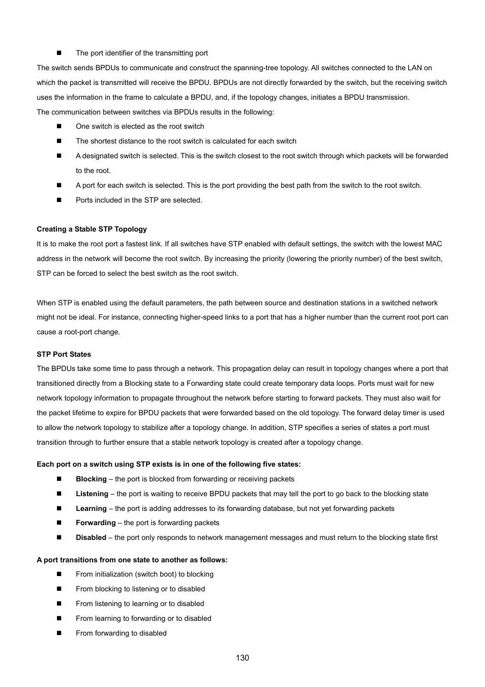 PLANET GS-4210-8P2T2S User Manual | Page 130 / 331