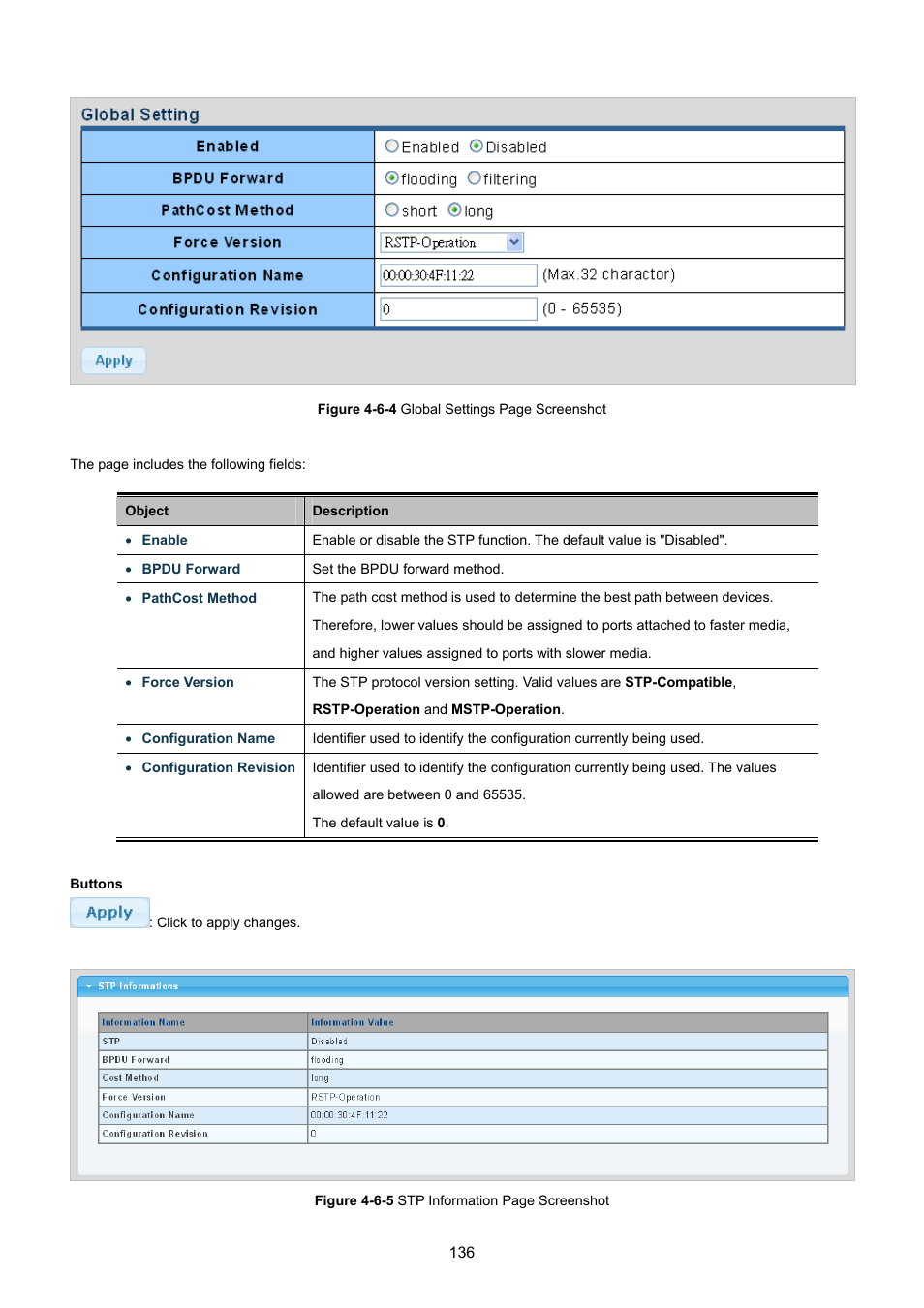 PLANET GS-4210-8P2T2S User Manual | Page 136 / 331