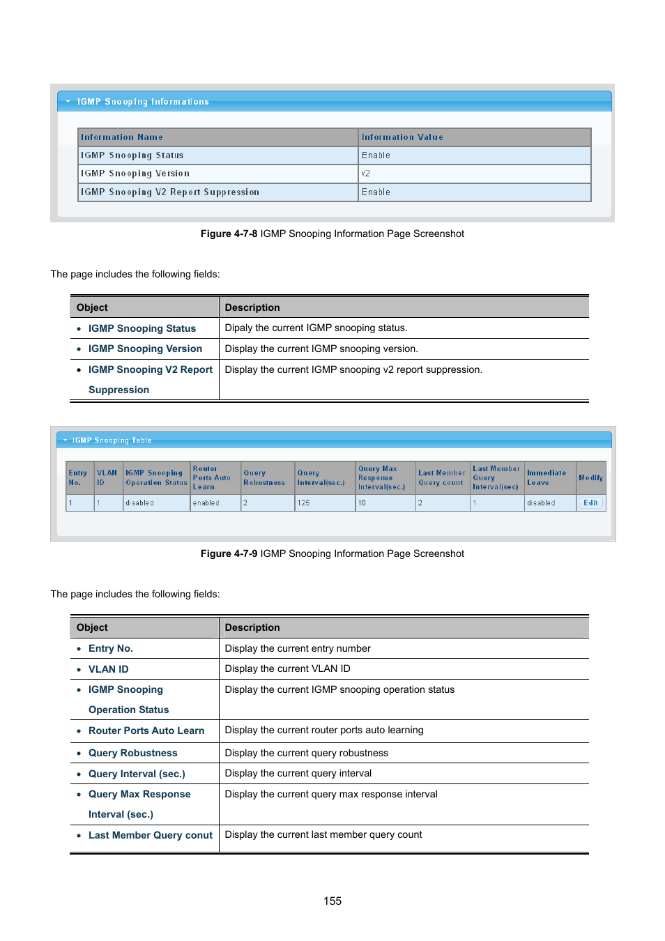 PLANET GS-4210-8P2T2S User Manual | Page 155 / 331