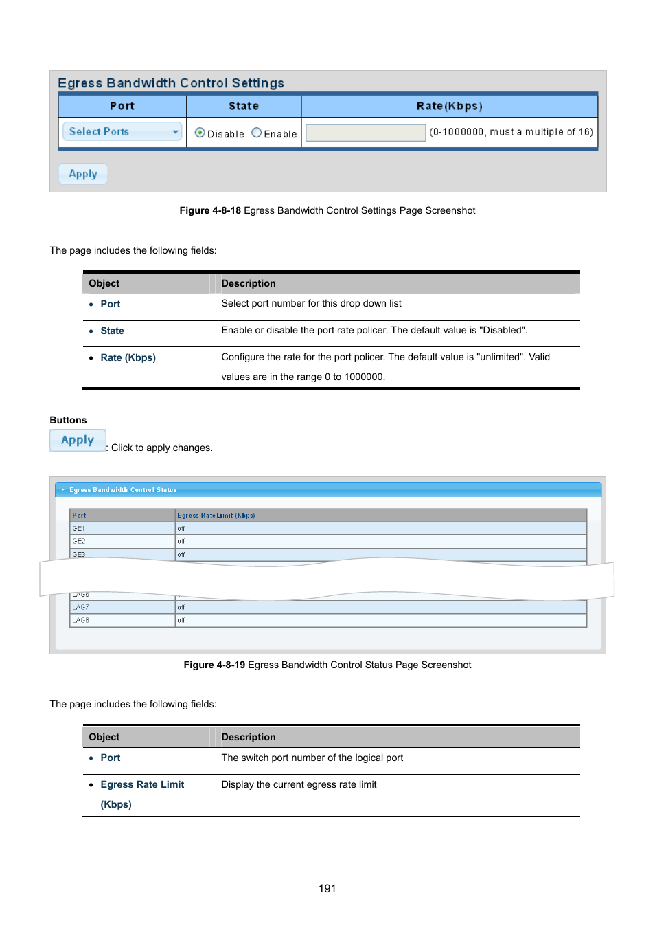 PLANET GS-4210-8P2T2S User Manual | Page 191 / 331