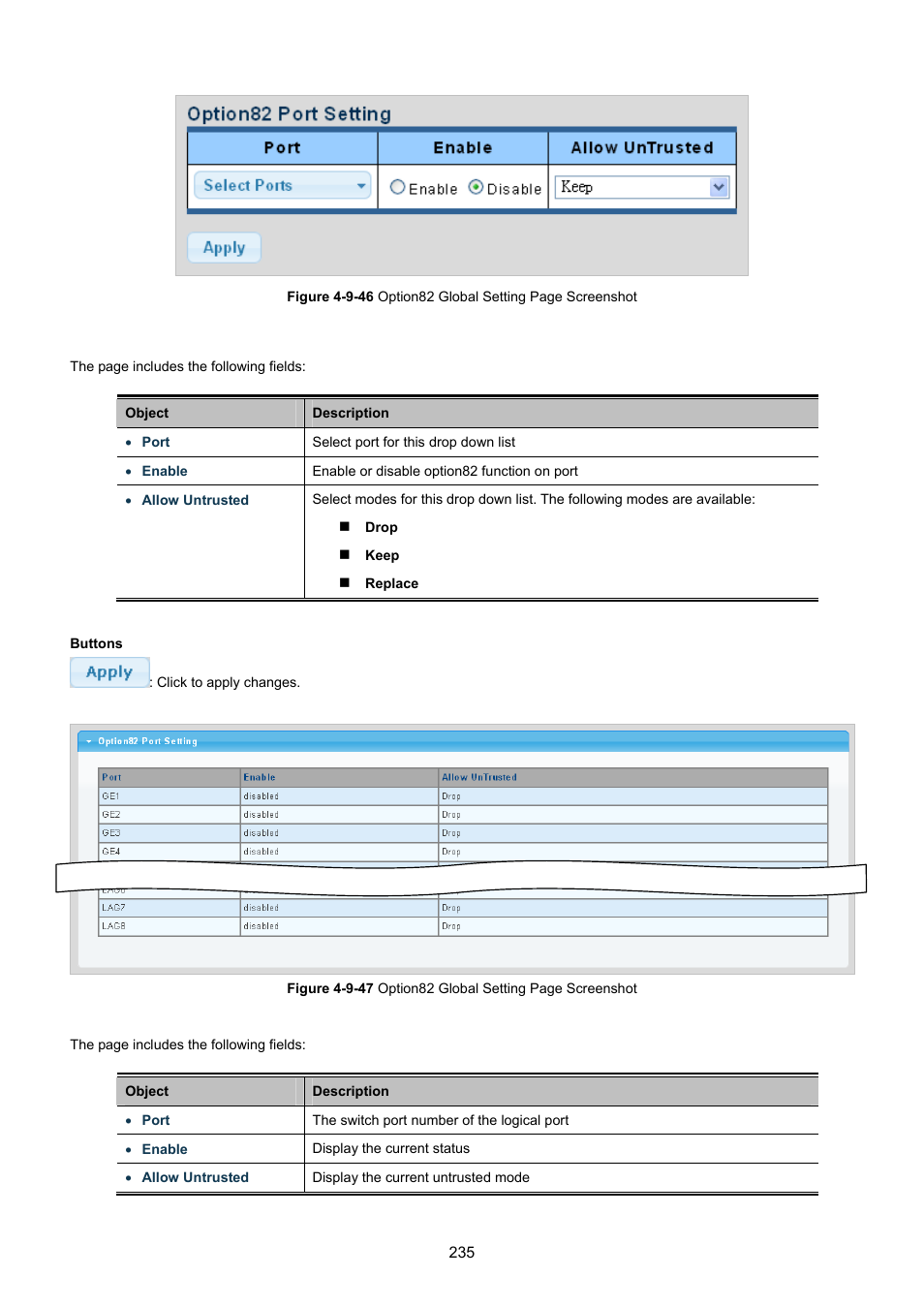 PLANET GS-4210-8P2T2S User Manual | Page 235 / 331