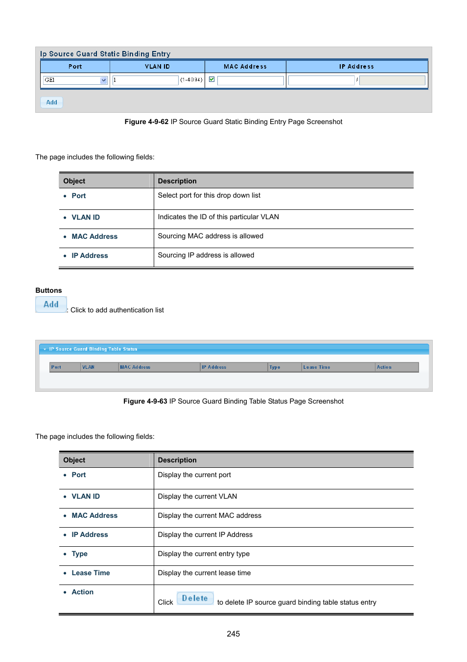 PLANET GS-4210-8P2T2S User Manual | Page 245 / 331