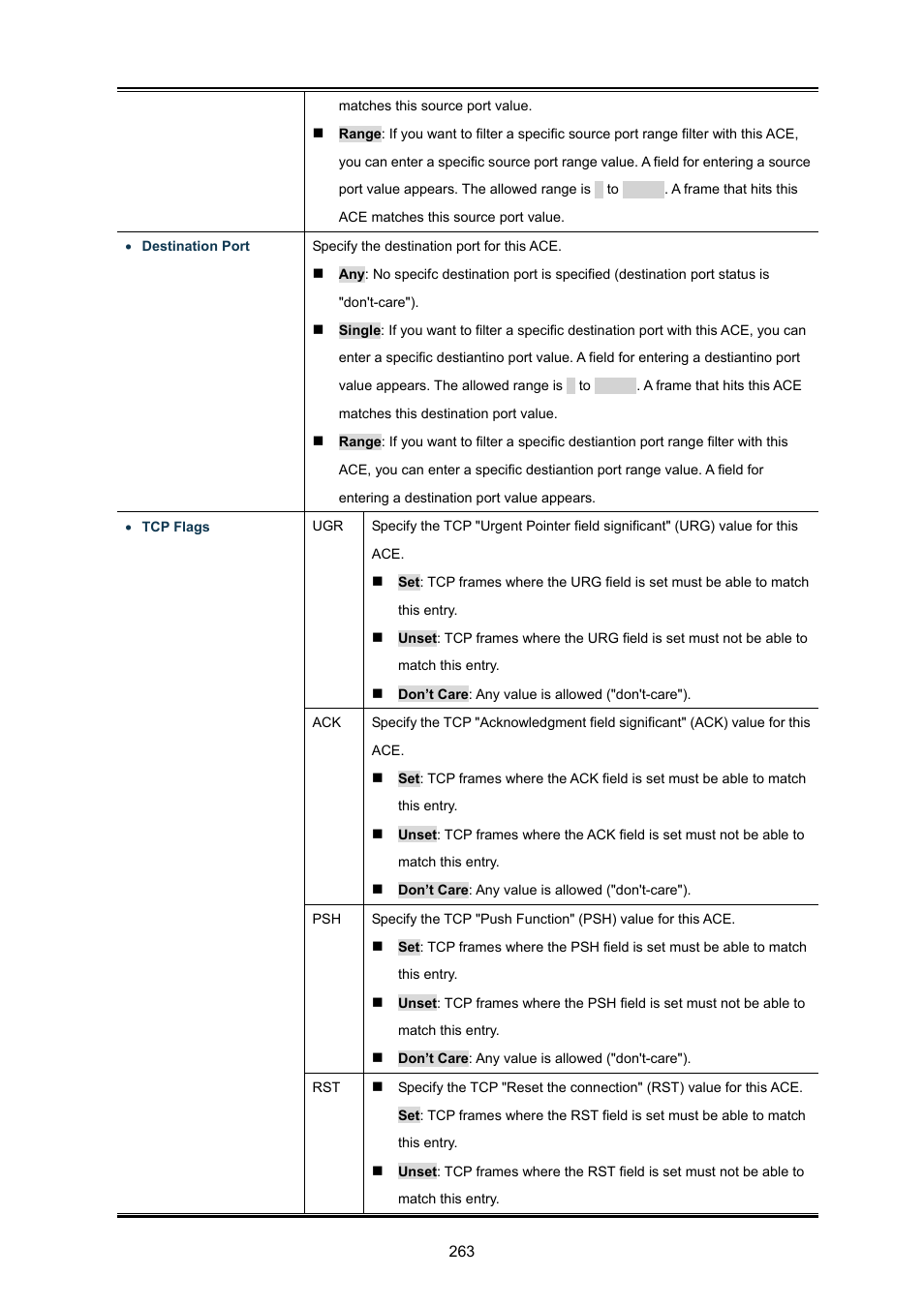 PLANET GS-4210-8P2T2S User Manual | Page 263 / 331