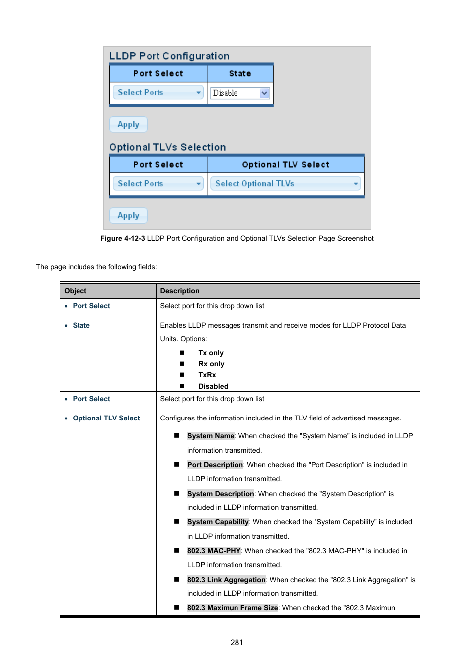 PLANET GS-4210-8P2T2S User Manual | Page 281 / 331
