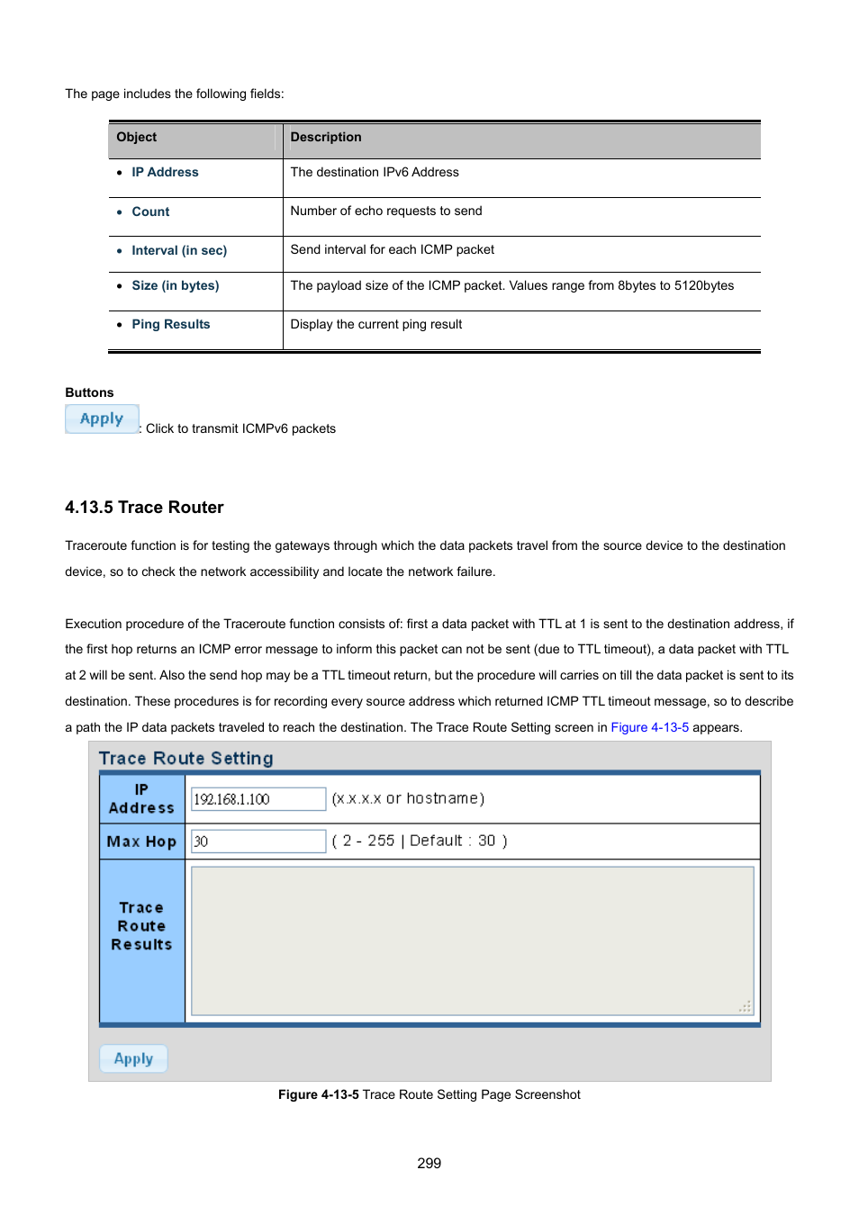 5 trace router | PLANET GS-4210-8P2T2S User Manual | Page 299 / 331