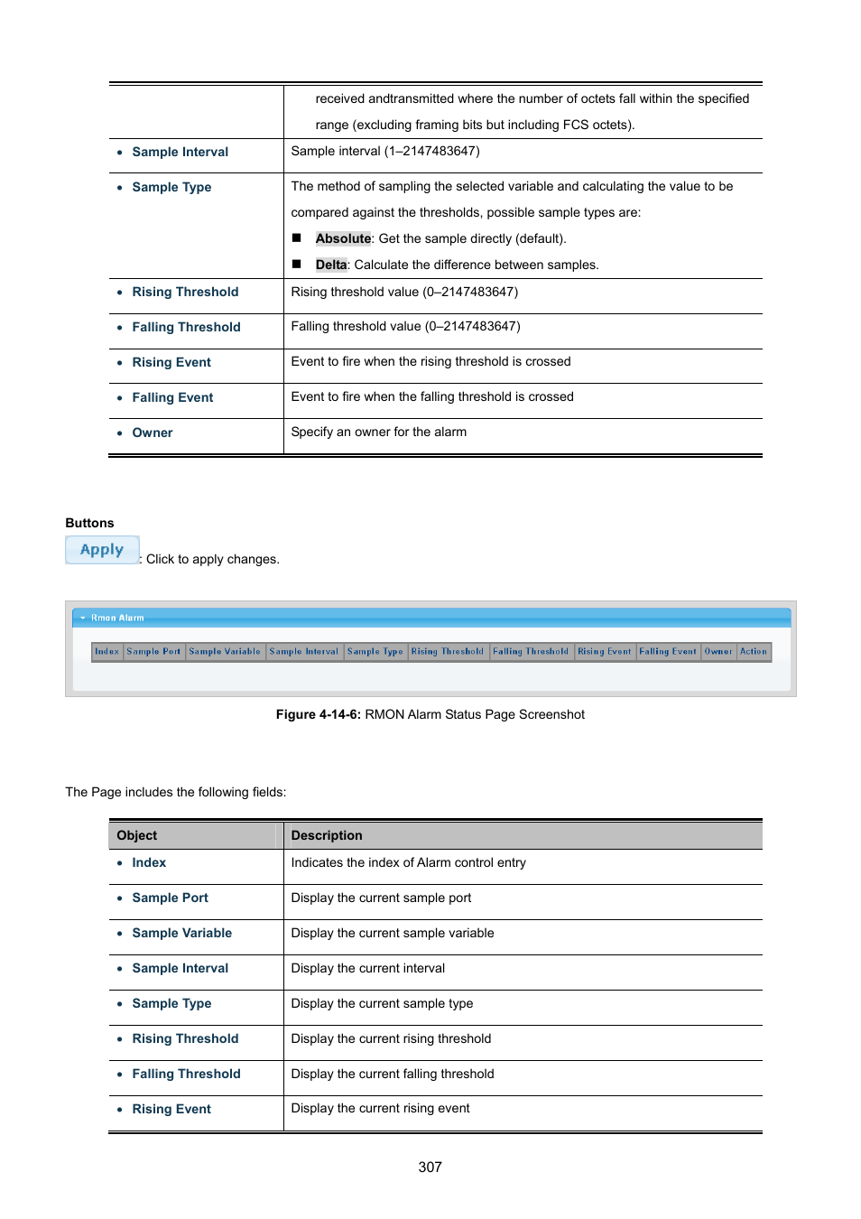 PLANET GS-4210-8P2T2S User Manual | Page 307 / 331