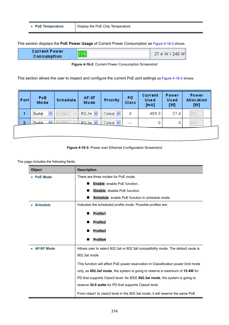 PLANET GS-4210-8P2T2S User Manual | Page 314 / 331