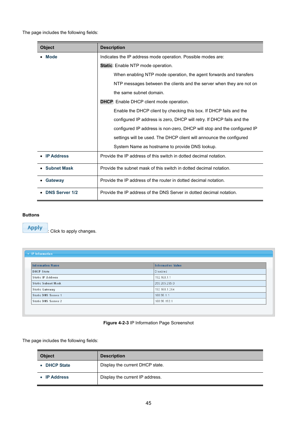 PLANET GS-4210-8P2T2S User Manual | Page 45 / 331