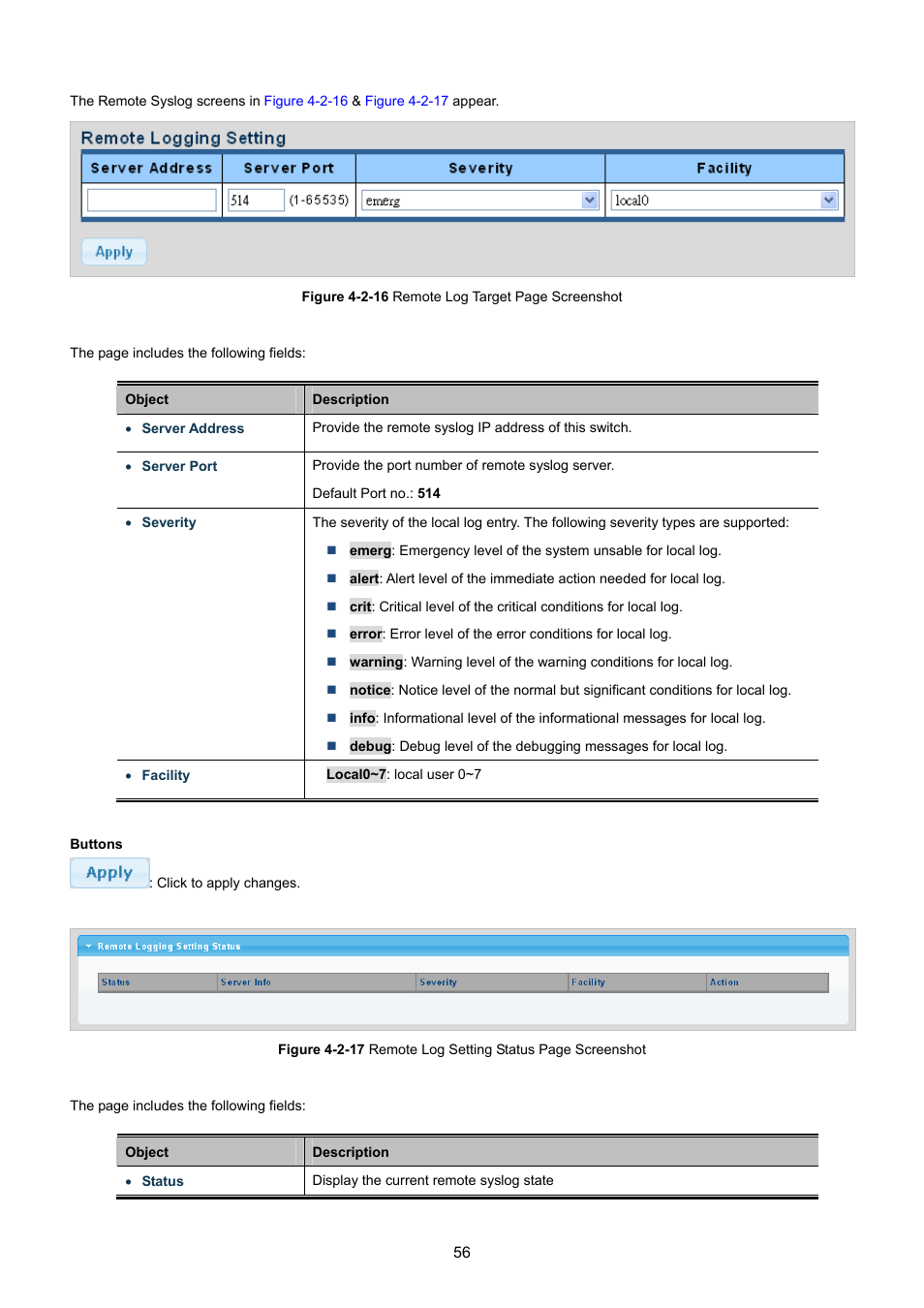 PLANET GS-4210-8P2T2S User Manual | Page 56 / 331