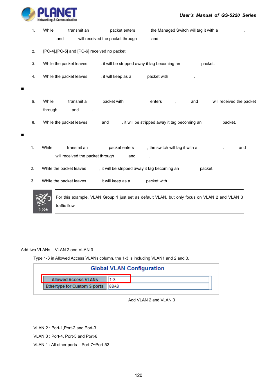 PLANET GS-5220-16S8C User Manual | Page 120 / 343