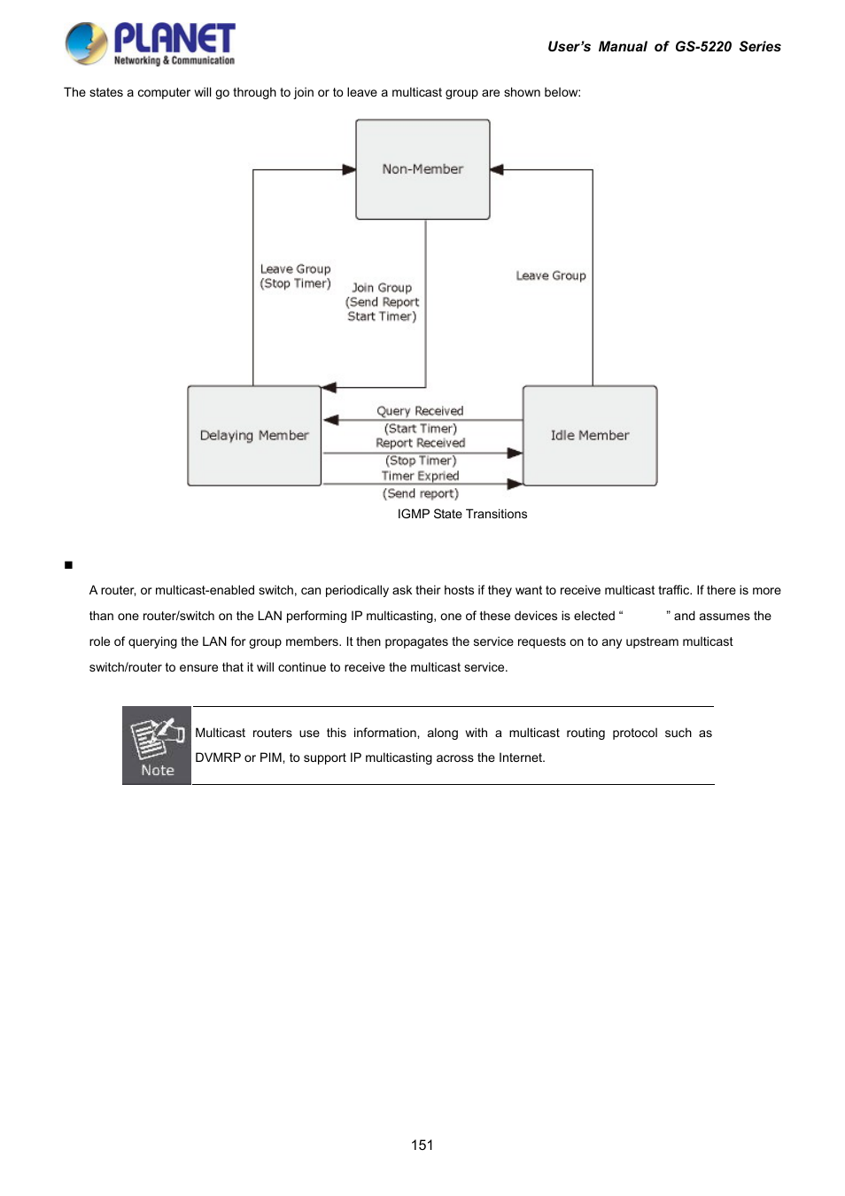 PLANET GS-5220-16S8C User Manual | Page 151 / 343