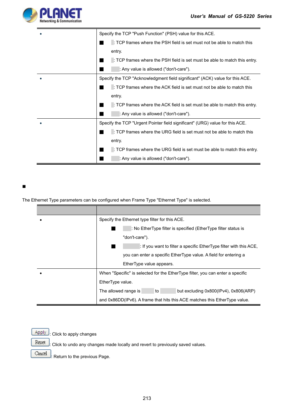 PLANET GS-5220-16S8C User Manual | Page 213 / 343