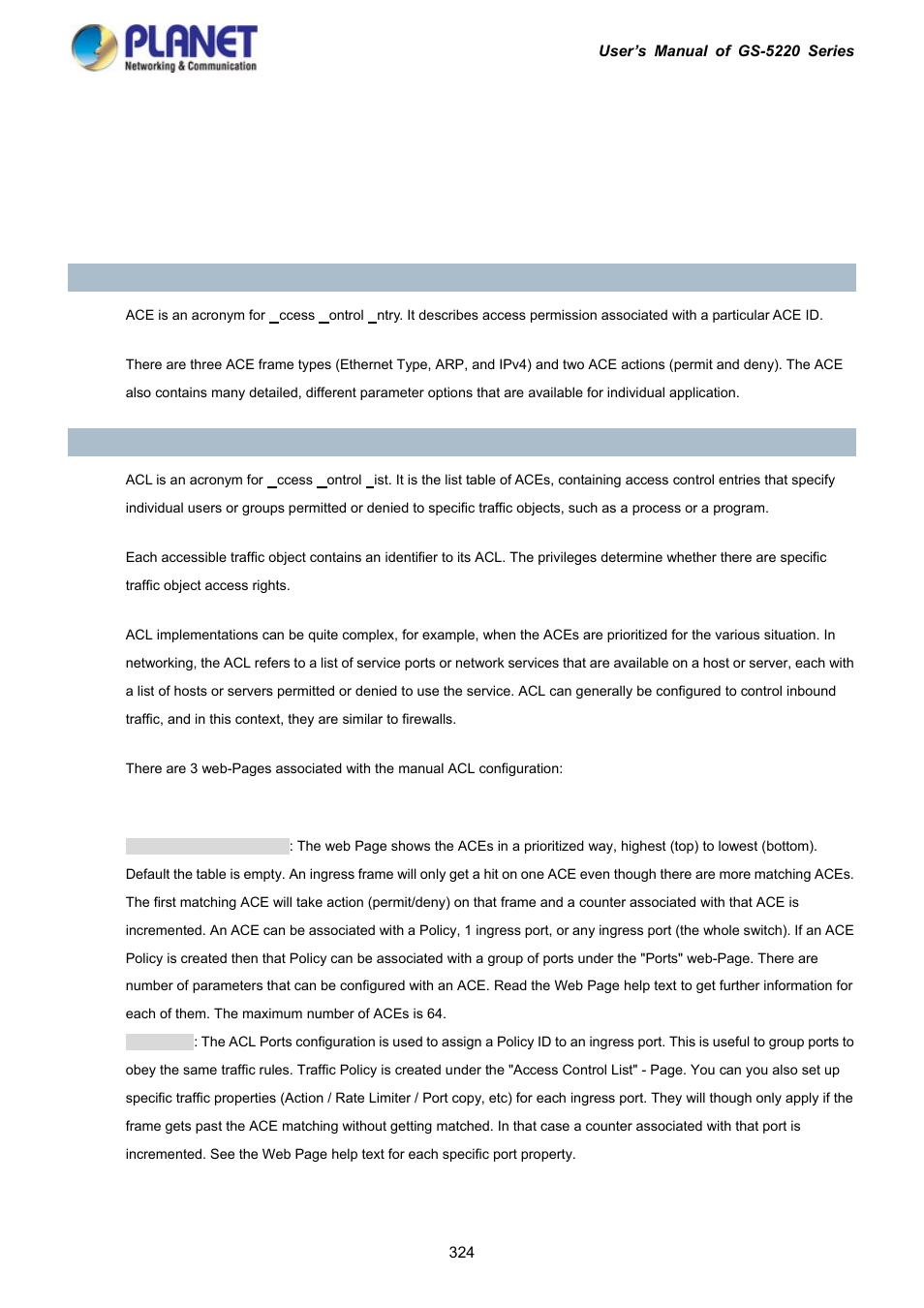 Appendix b : glossary | PLANET GS-5220-16S8C User Manual | Page 324 / 343