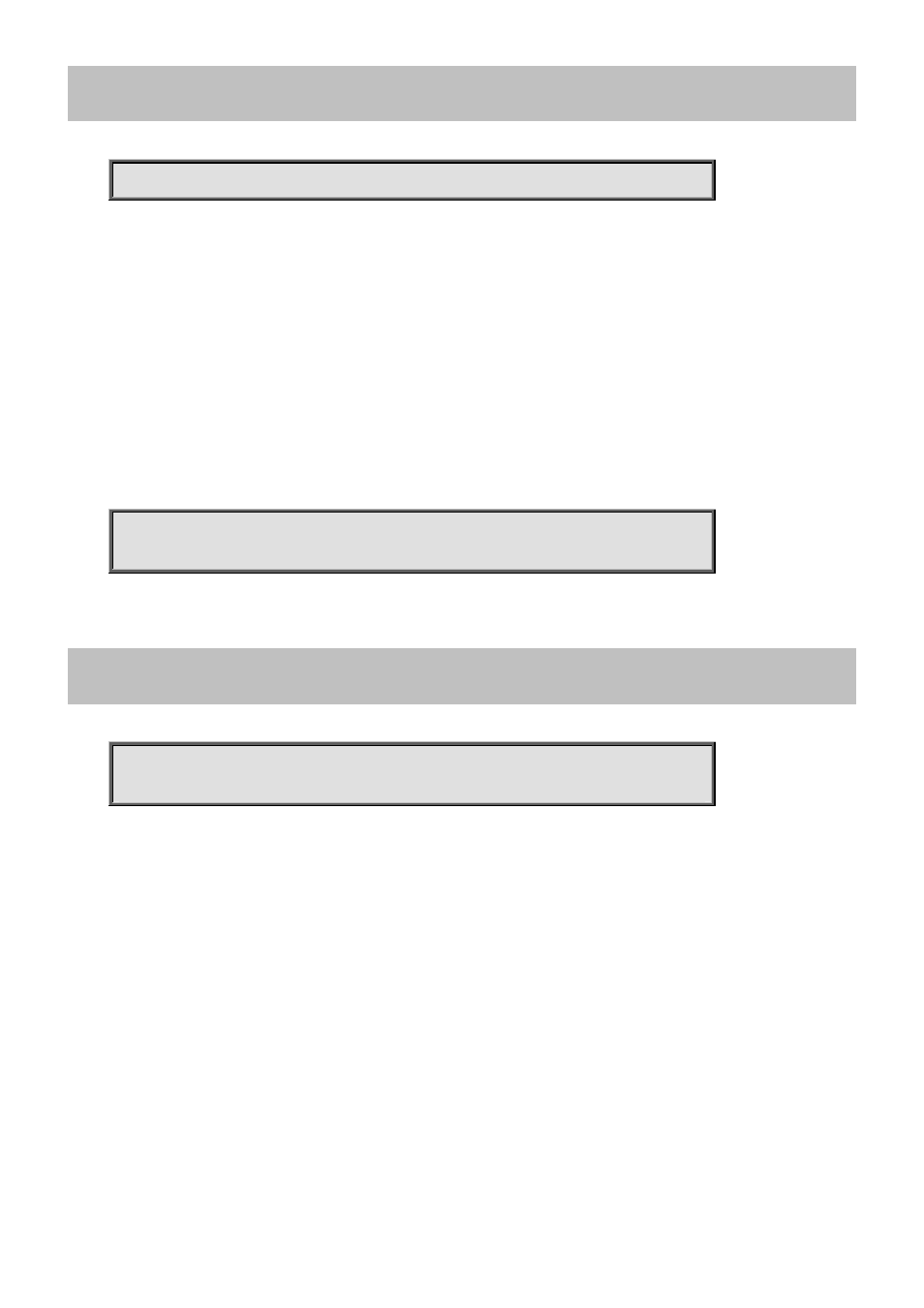 121 mac address-table aging-time, 122 mac address-table static | PLANET GS-5220-48T4X User Manual | Page 239 / 433