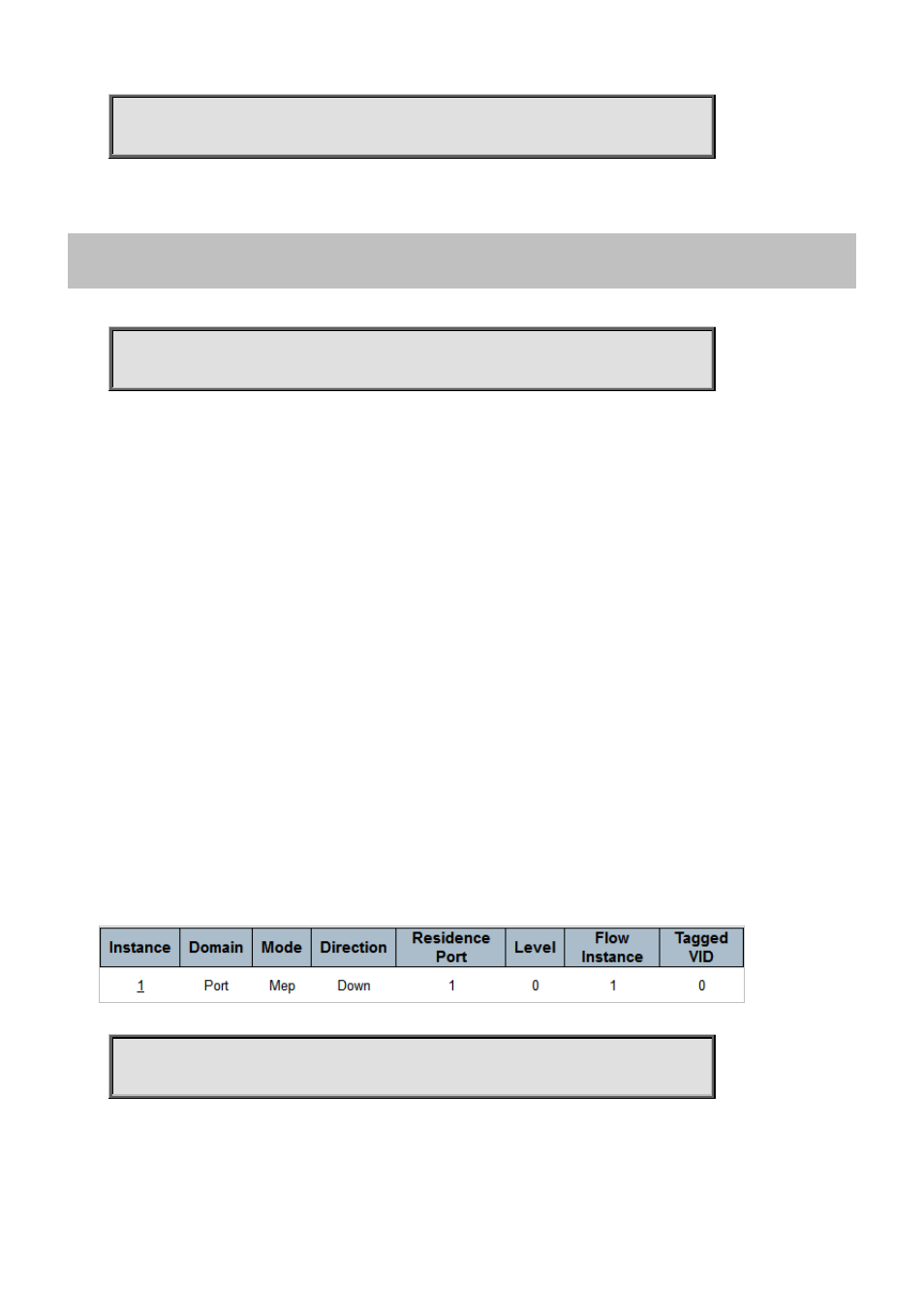 133 mep <instance> down | PLANET GS-5220-48T4X User Manual | Page 247 / 433