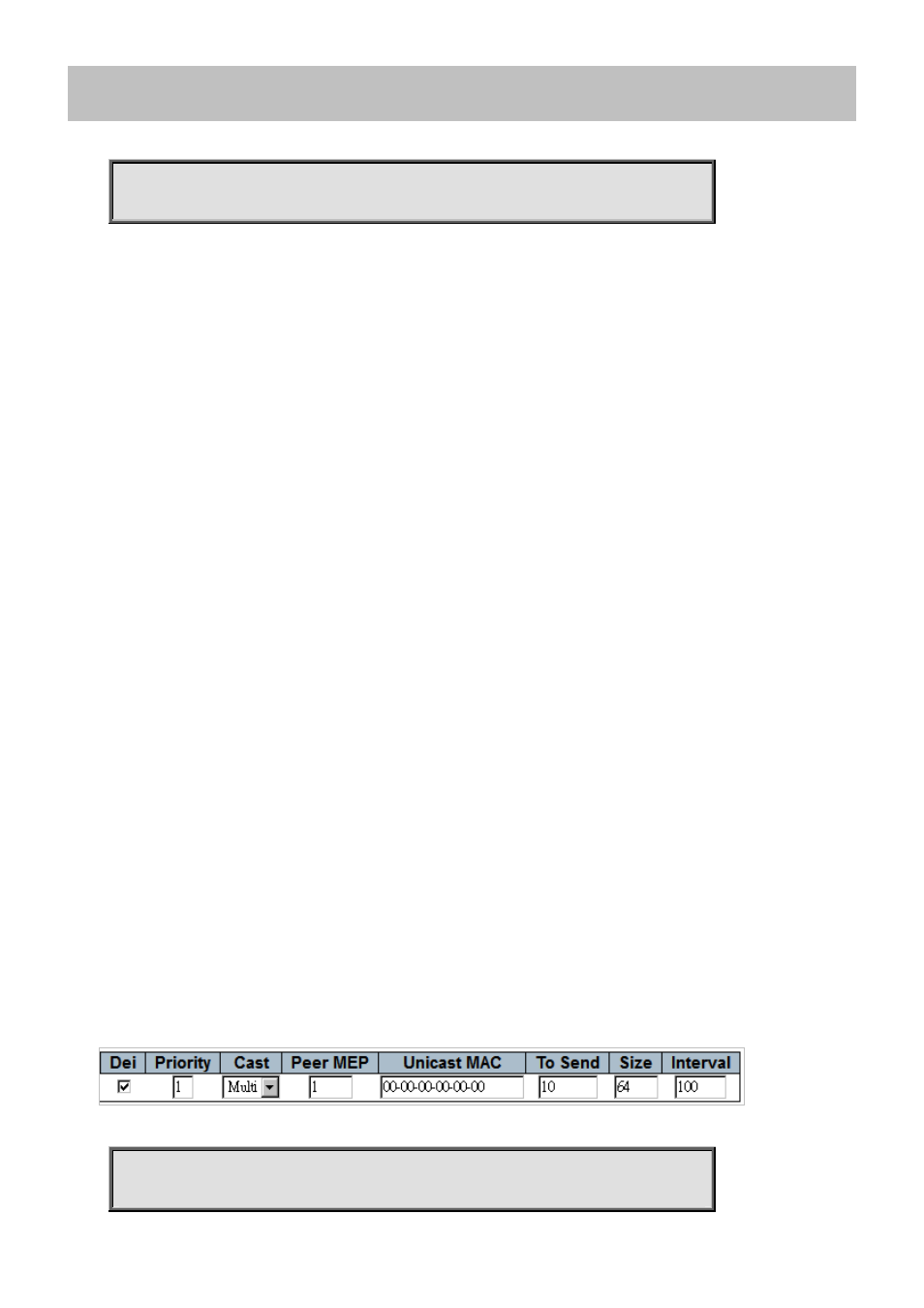 134 mep <instance> lb | PLANET GS-5220-48T4X User Manual | Page 248 / 433