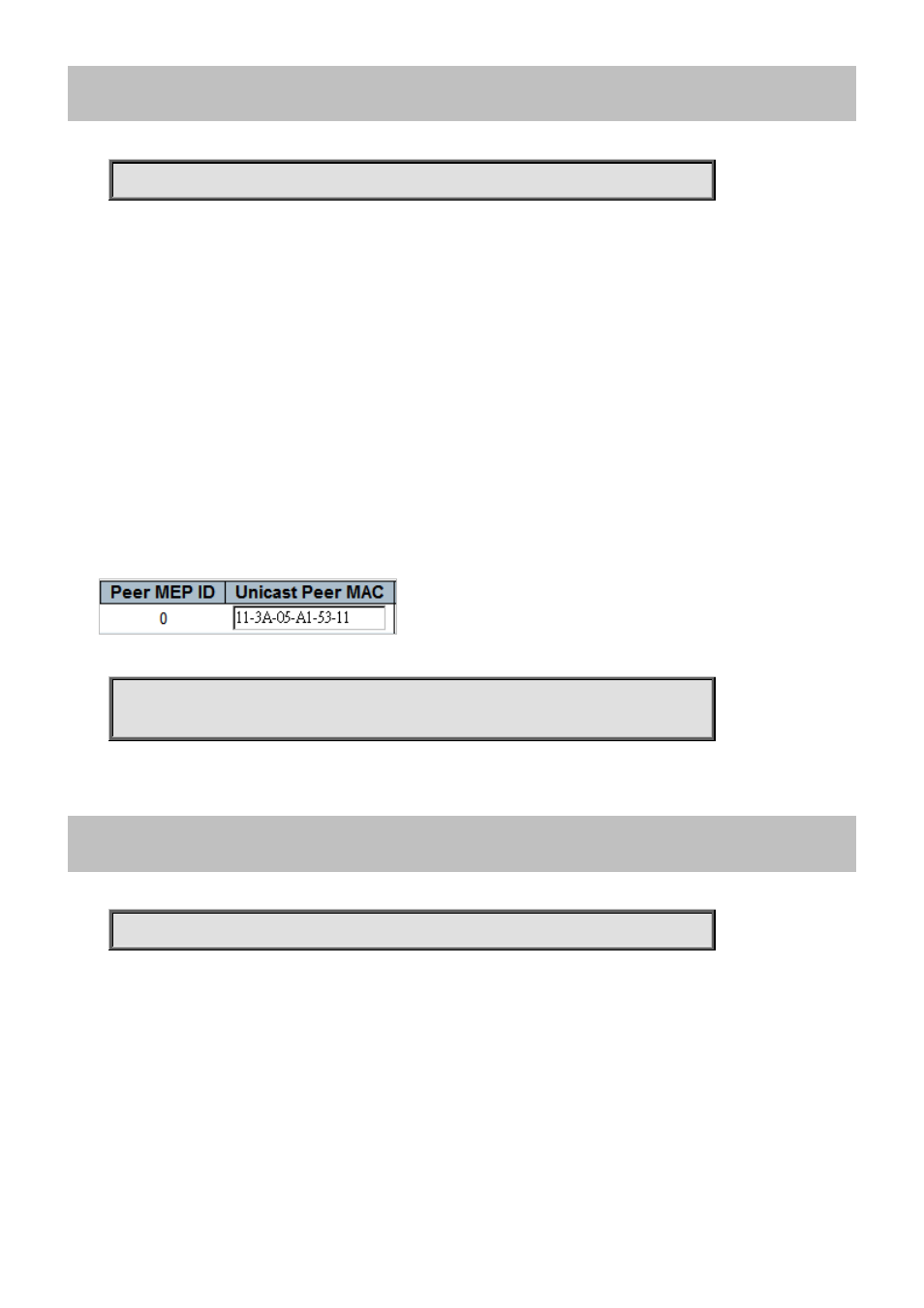 141 mep <instance> peer-mep-id, 142 mep <instance> performance-monitoring | PLANET GS-5220-48T4X User Manual | Page 253 / 433