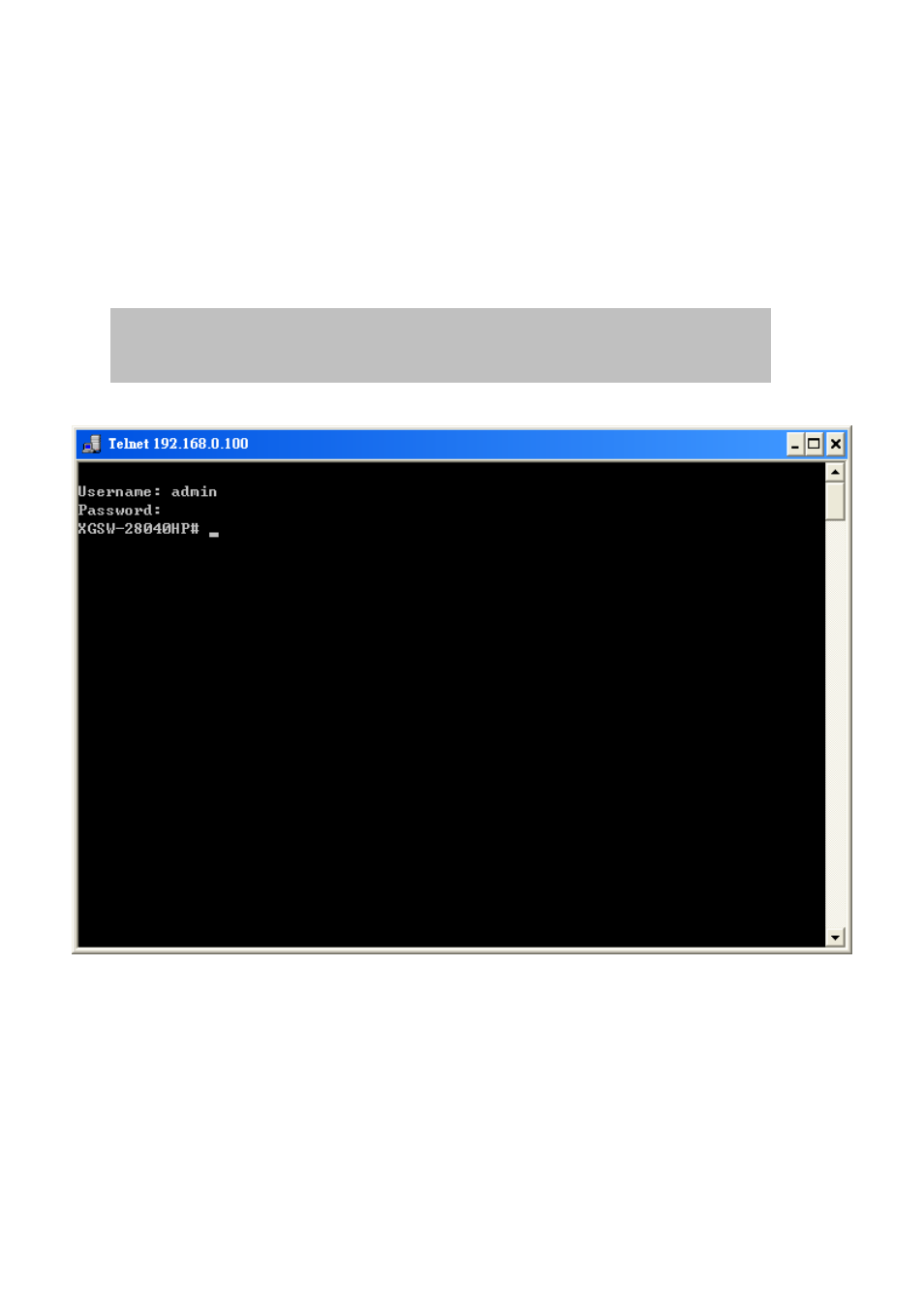 Chapter 3 telnet cli management, 1 telnet login | PLANET GS-5220-48T4X User Manual | Page 28 / 433