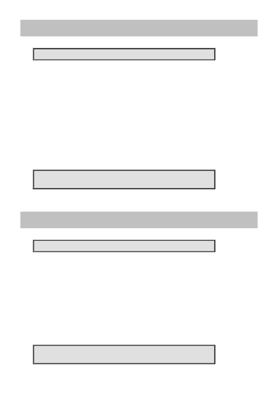 205 sflow timeout, 206 sfp temperature-threshold | PLANET GS-5220-48T4X User Manual | Page 298 / 433