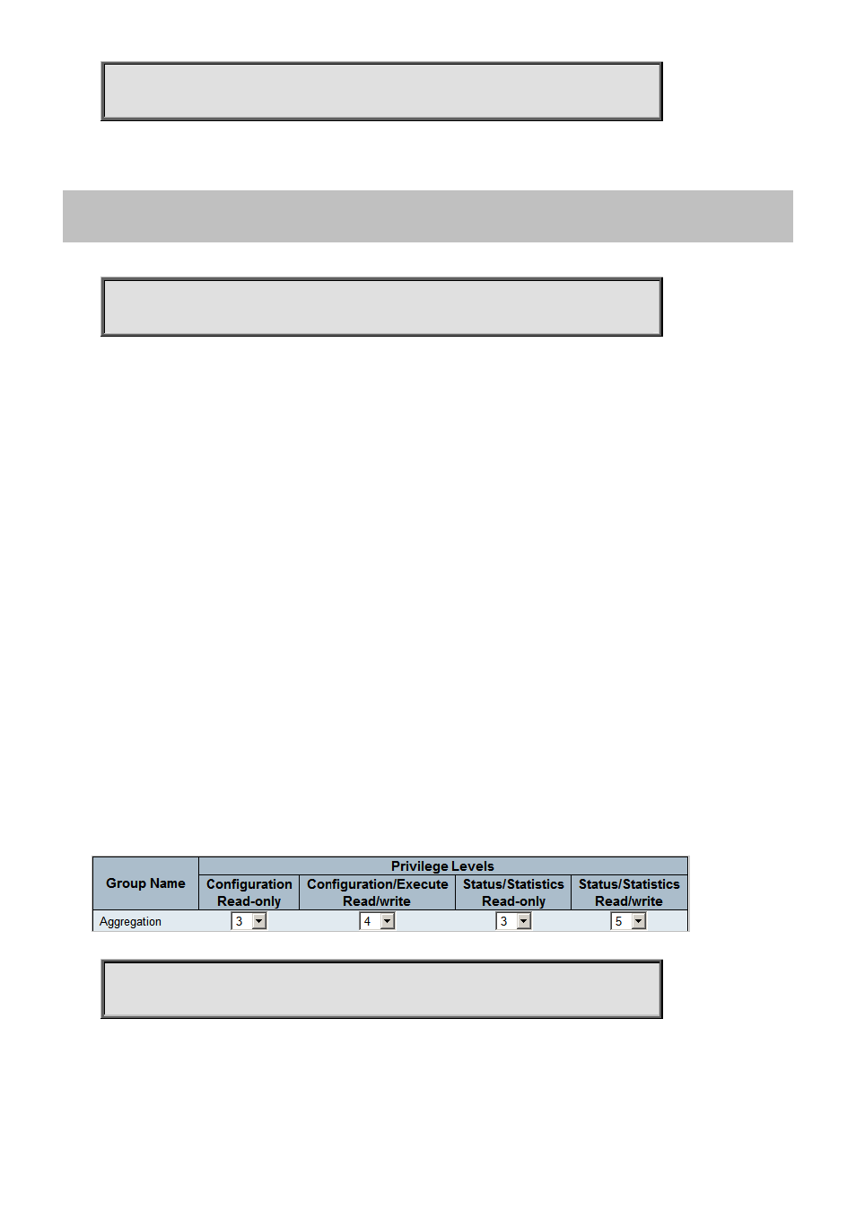 233 web privilege group | PLANET GS-5220-48T4X User Manual | Page 328 / 433