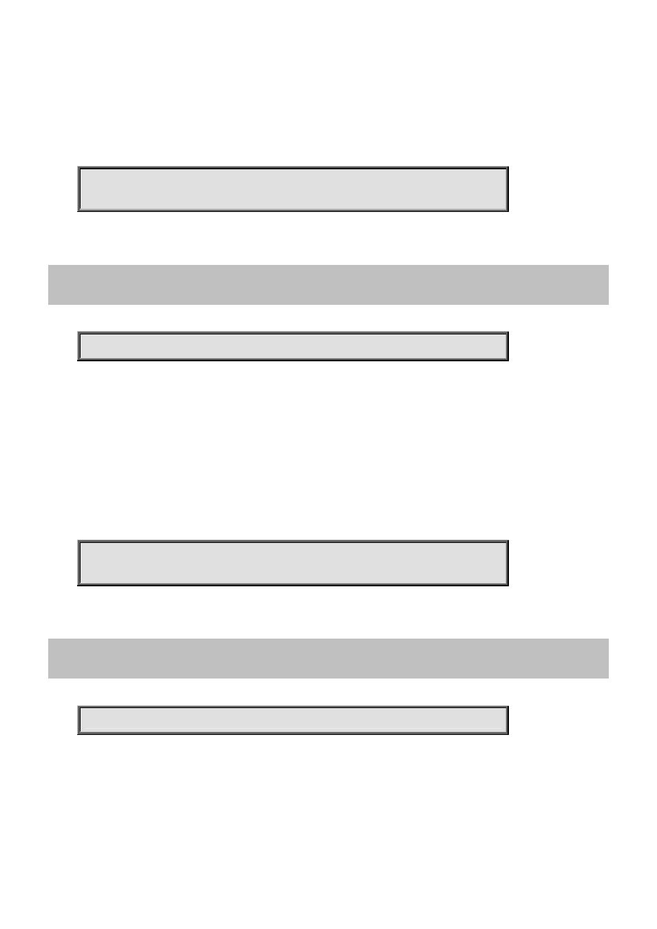 35 dot1x timeout tx-period, 36 enable password | PLANET GS-5220-48T4X User Manual | Page 72 / 433