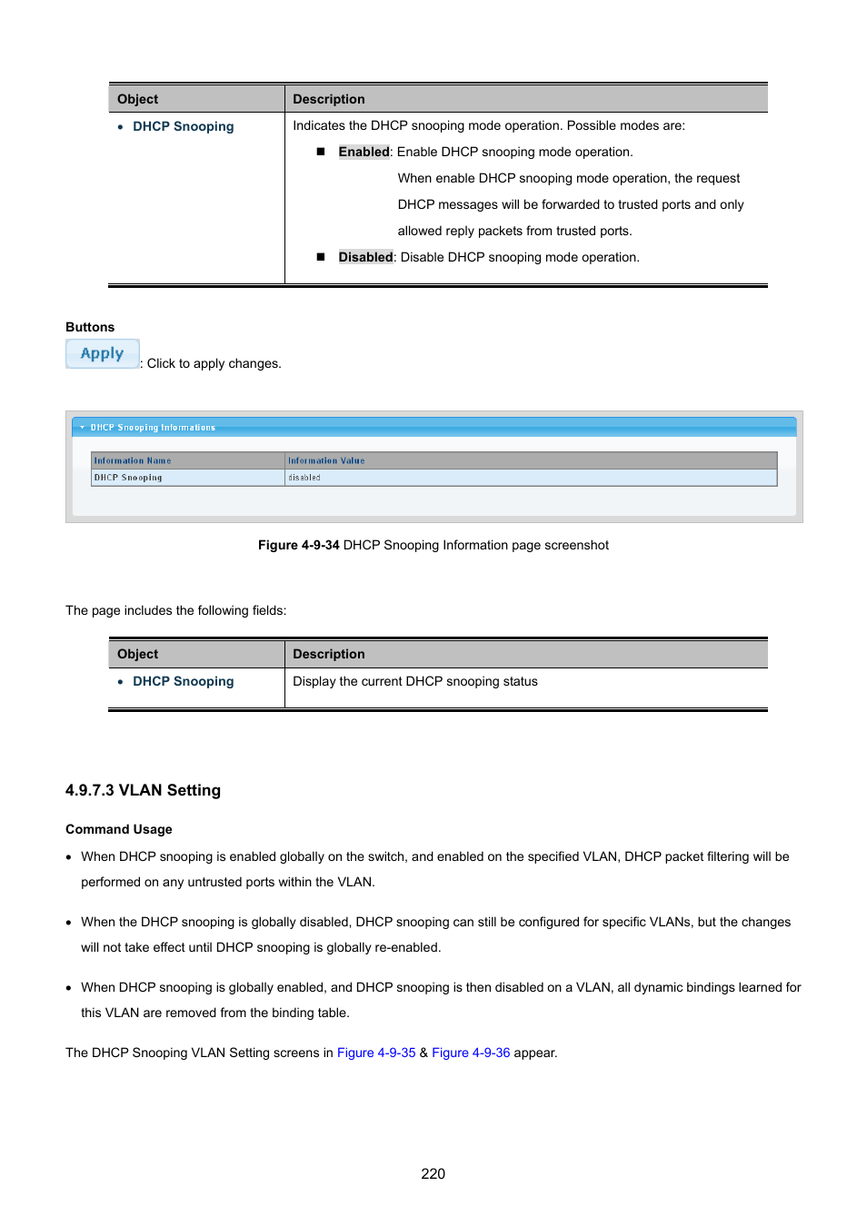3 vlan setting | PLANET GSD-1002M User Manual | Page 220 / 313