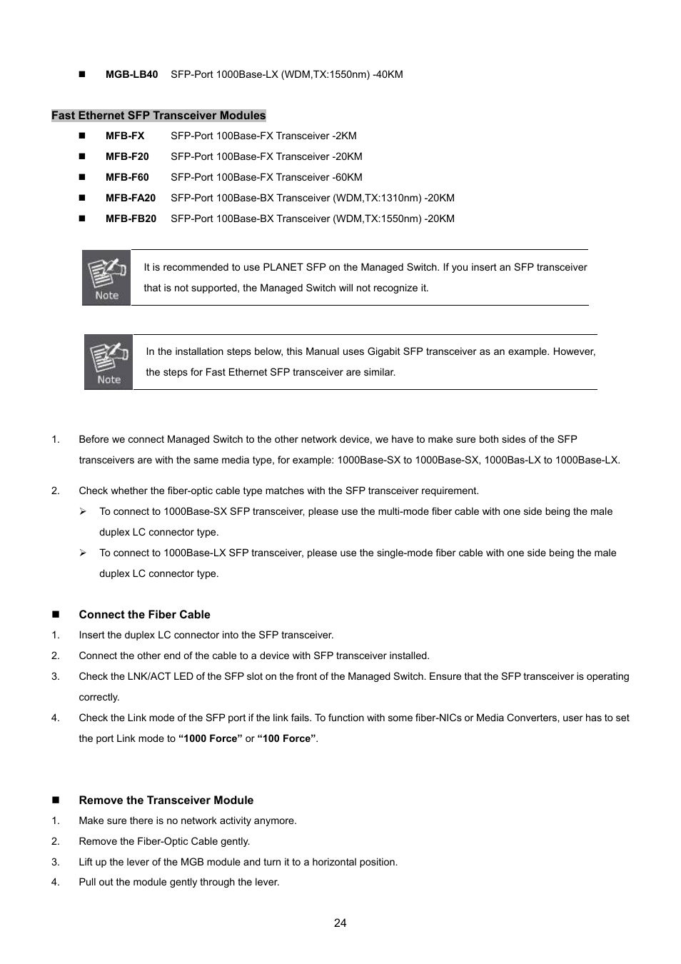 PLANET GSD-1002M User Manual | Page 24 / 313