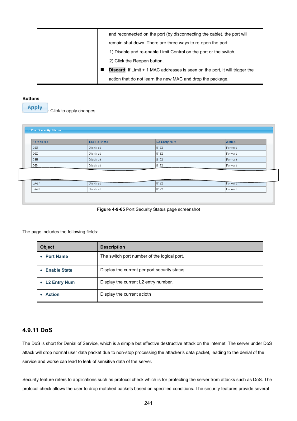 11 dos | PLANET GSD-1002M User Manual | Page 241 / 313