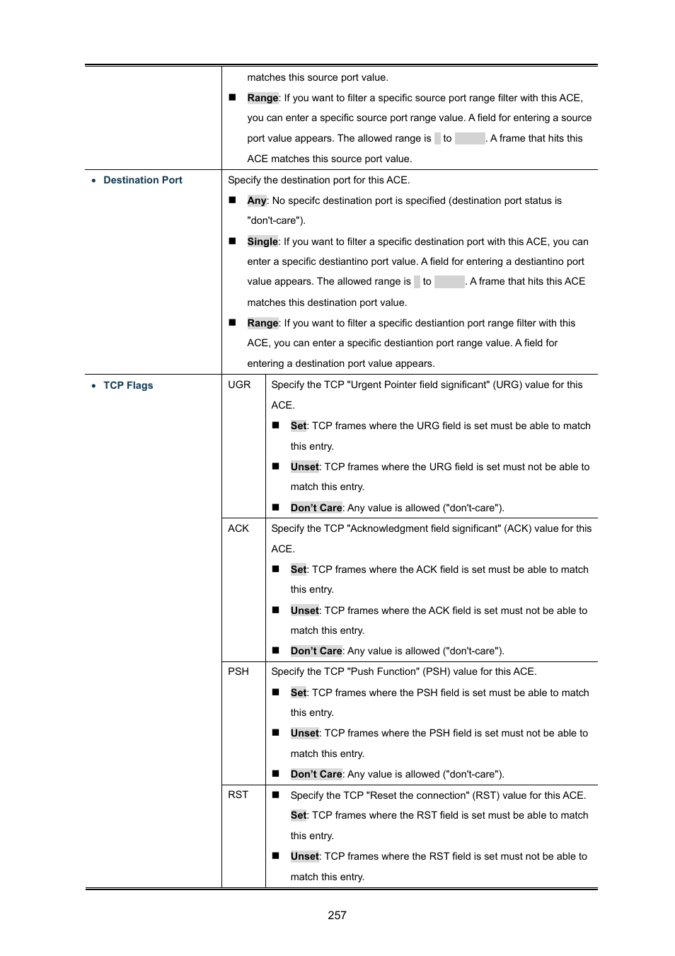 PLANET GSD-1002M User Manual | Page 257 / 313