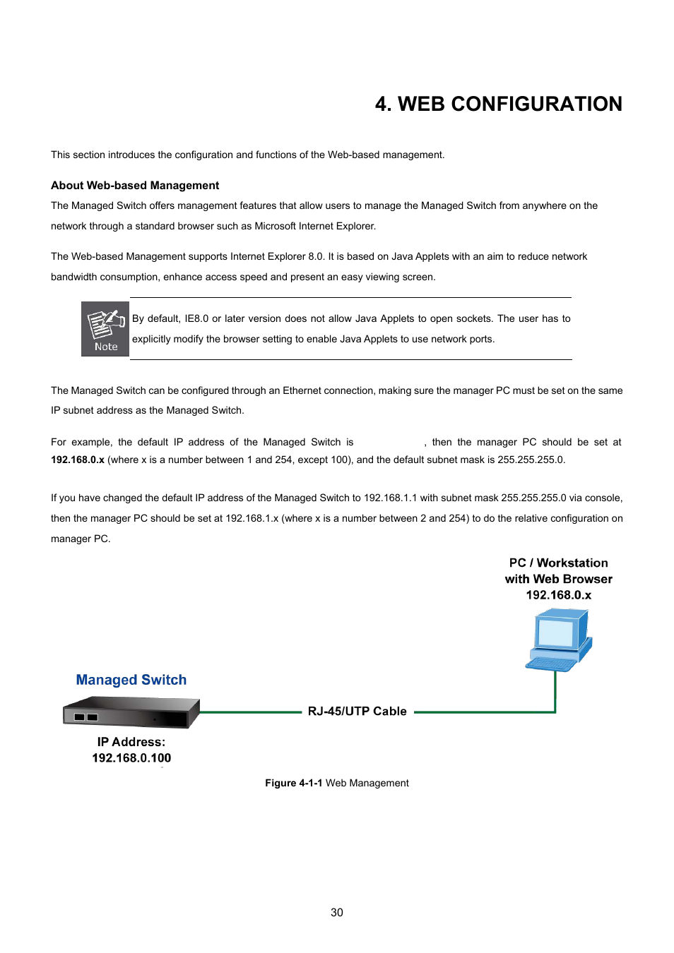 Web configuration | PLANET GSD-1002M User Manual | Page 30 / 313