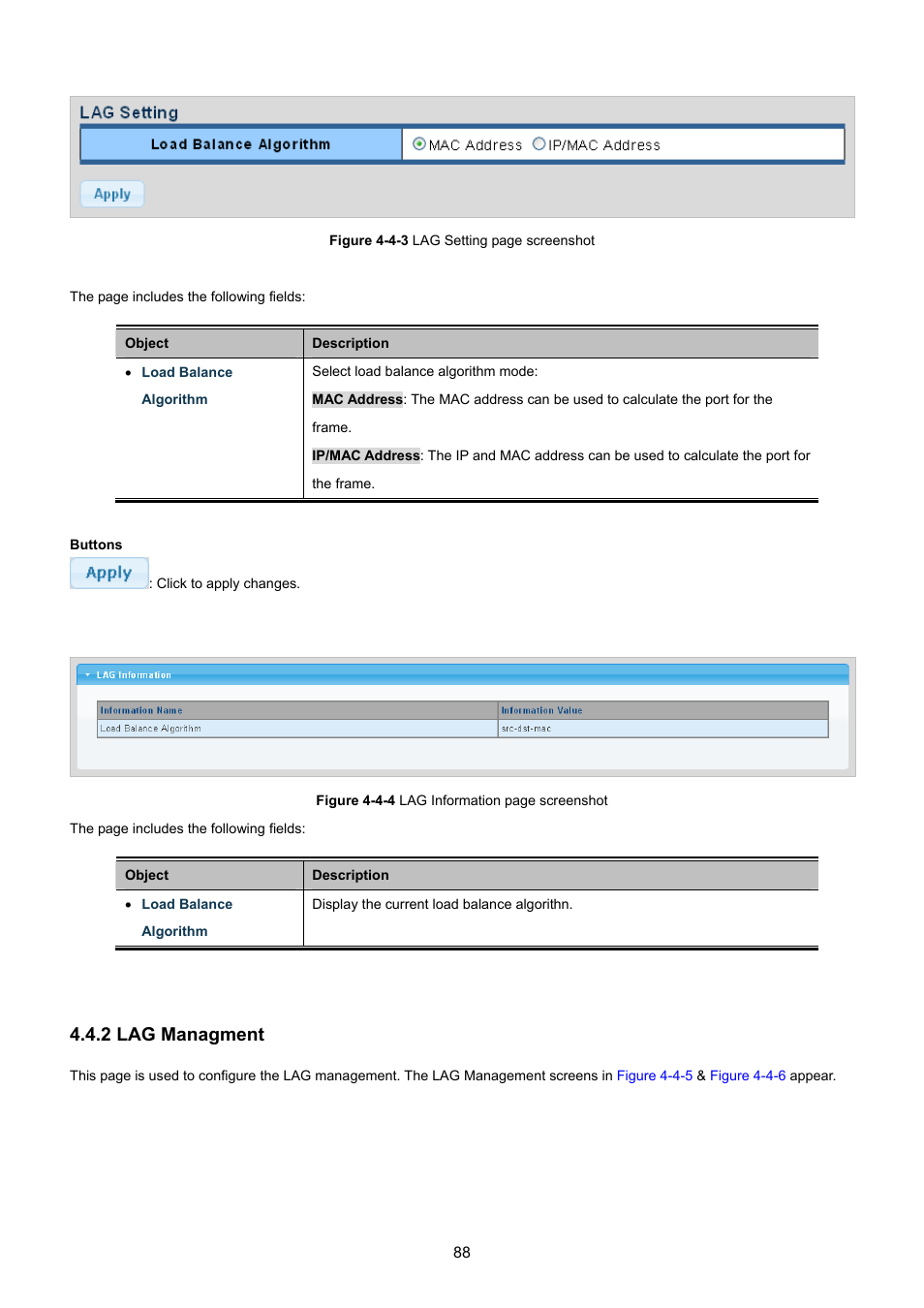 2 lag managment | PLANET GSD-1002M User Manual | Page 88 / 313